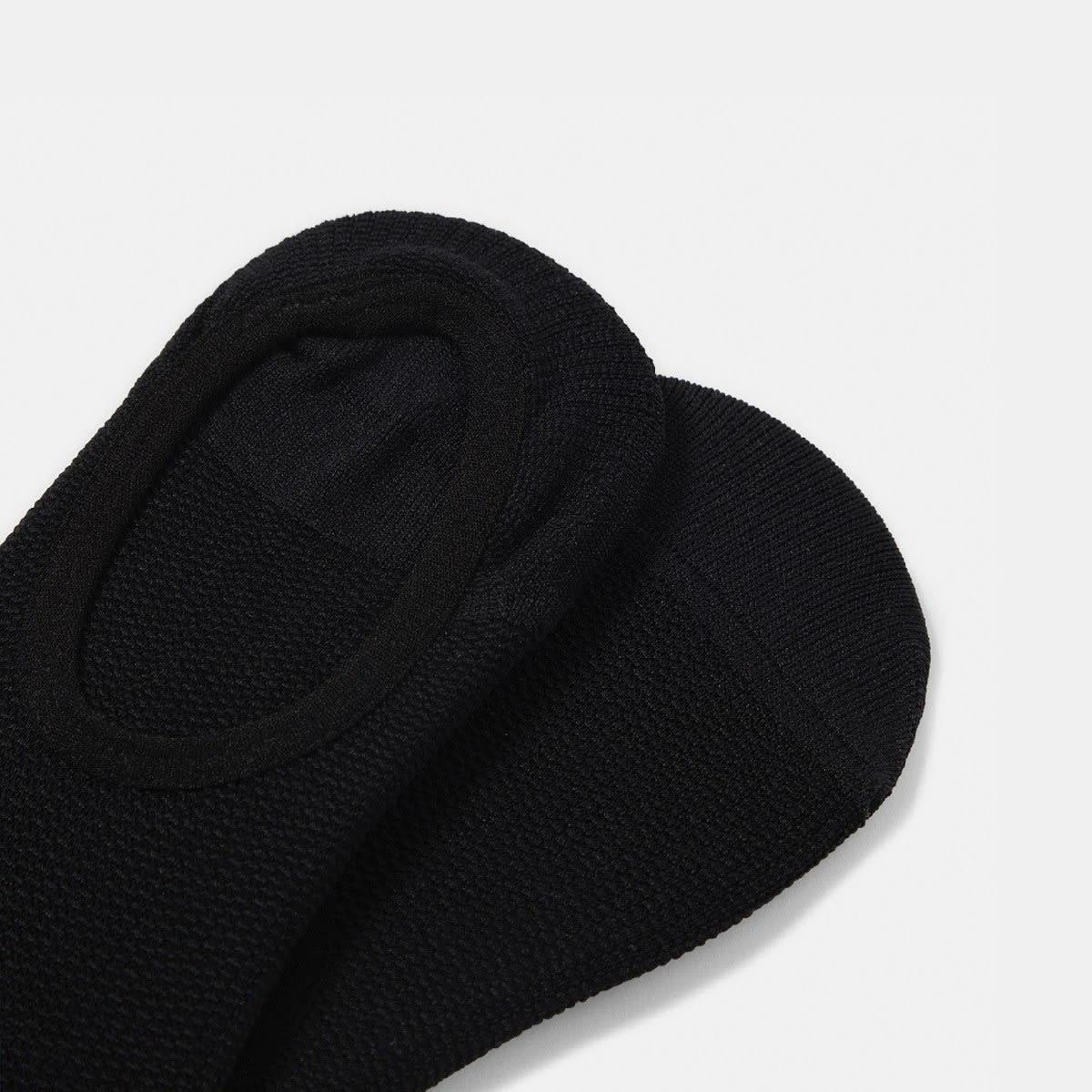 2 5 Pack No Show Sport Socks BLACK, 2 of 3