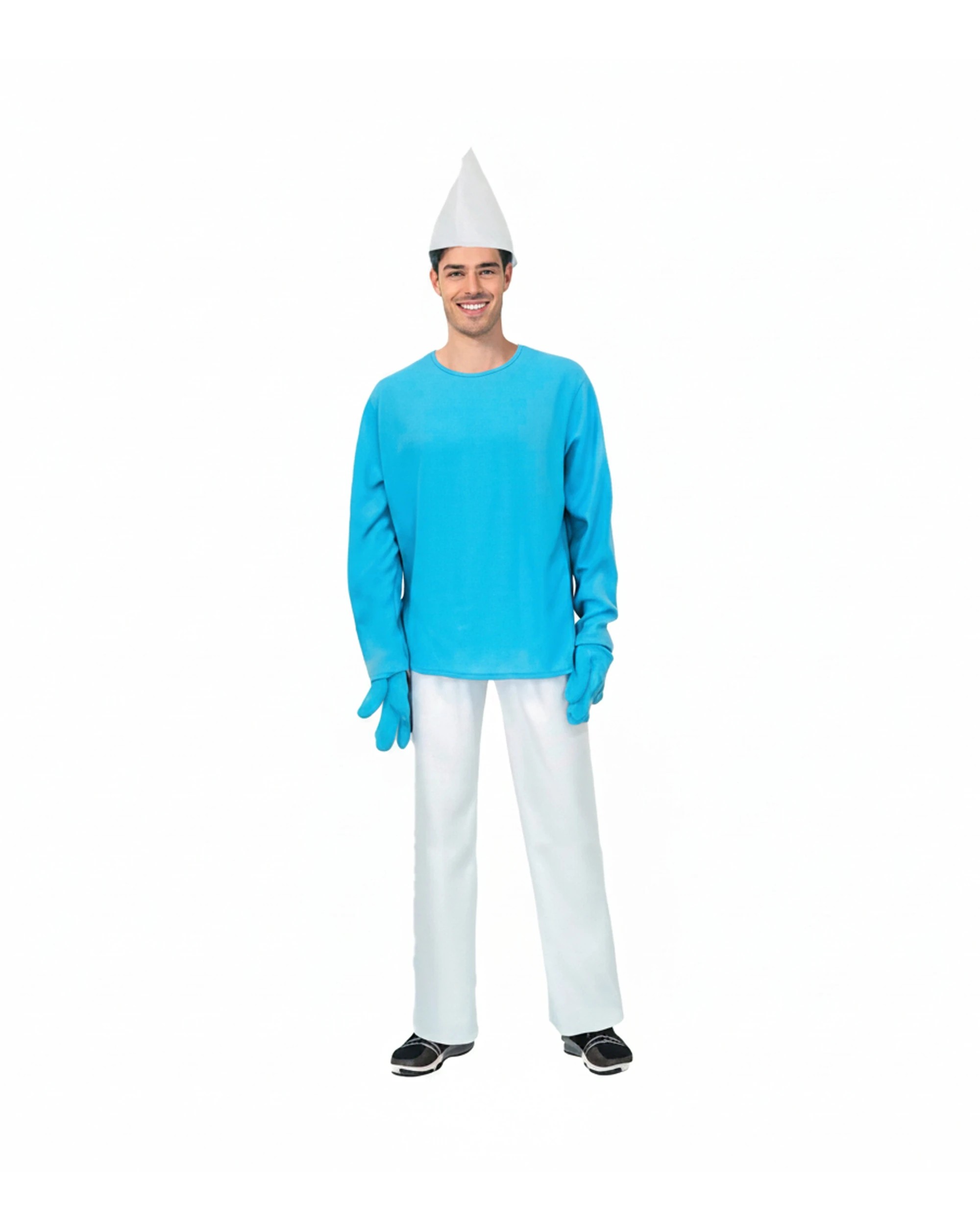 1 JD Party Adult Gnome Man Costume Design Complete Set L/XL - Blue, 1 of 1