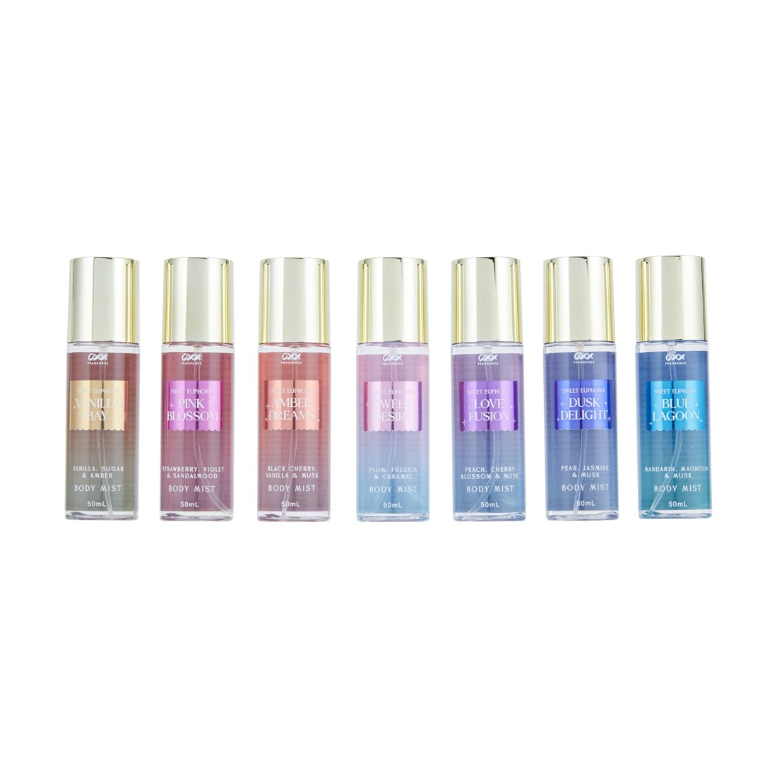 2 OXX Fragrance 7 Piece Sweet Euphoria Discovery Set, 2 of 5