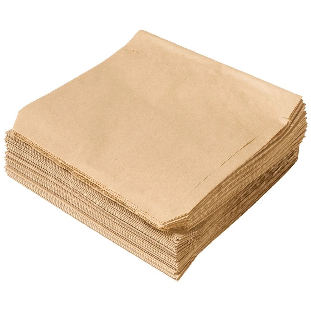 2 2 Square Paper Bags 200x200mm Brown 1000 Pack, 2 of 3