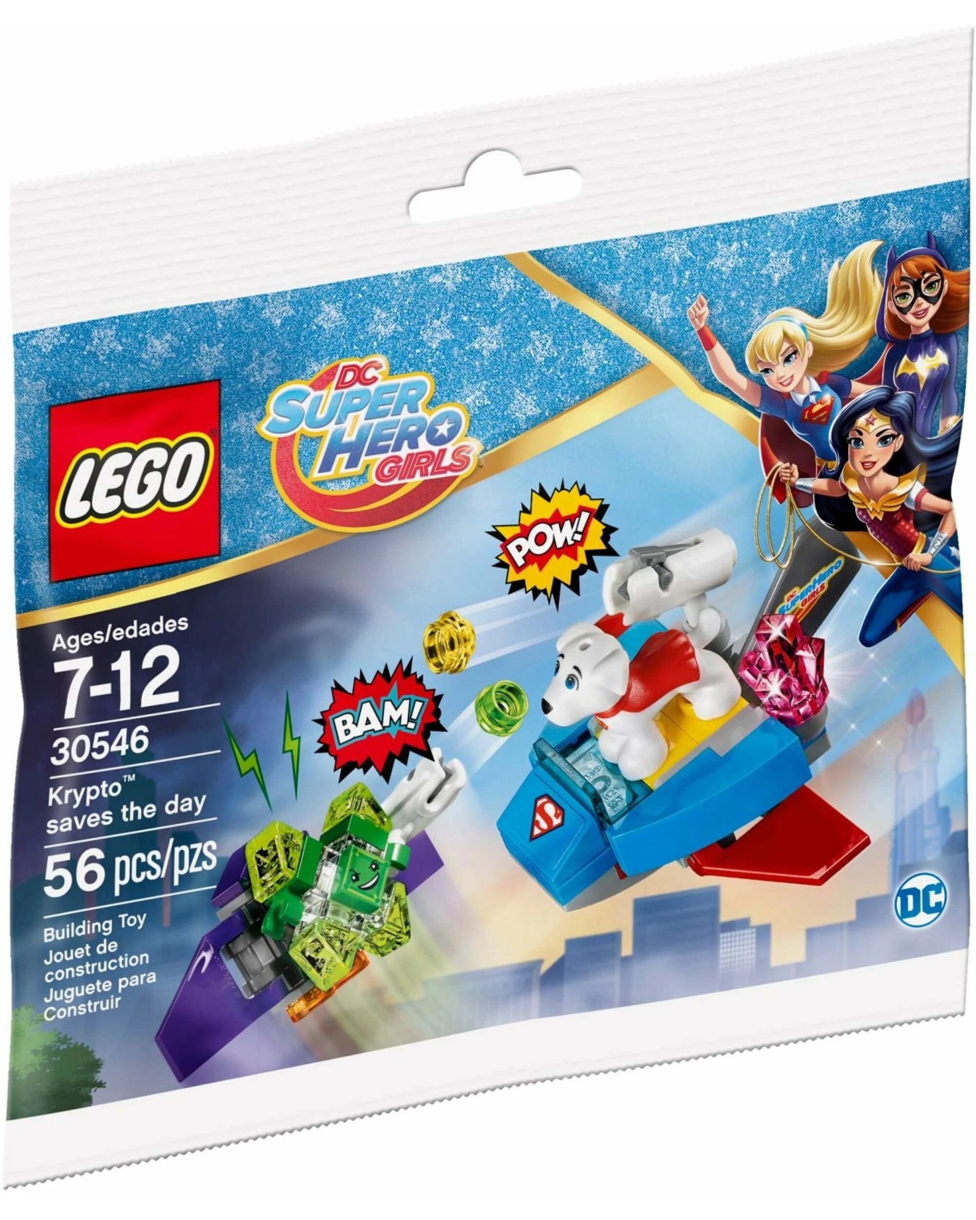 1 LEGO 30546 DC Super Hero Girls Krypto Saves the Day Polybag, 1 of 3