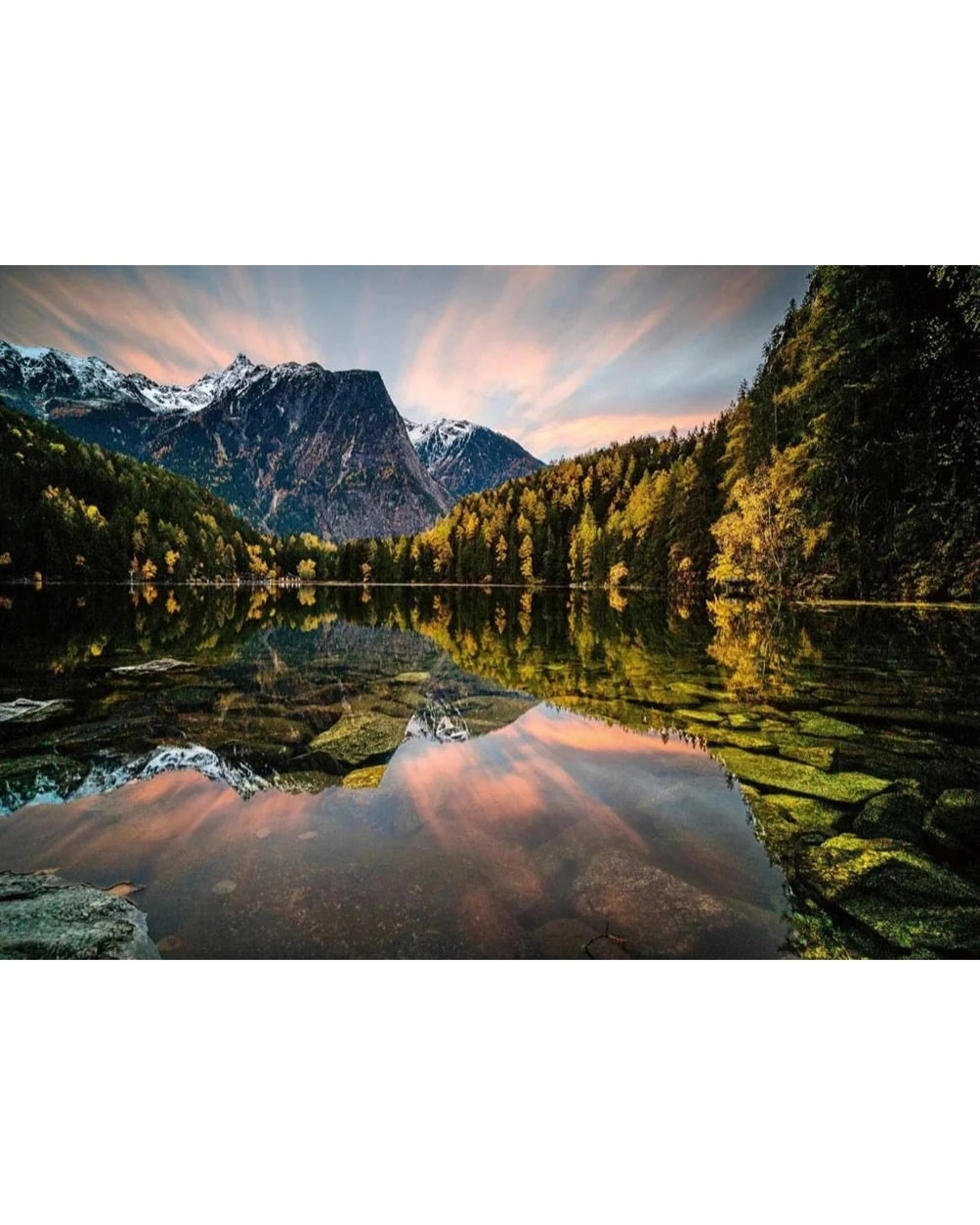 2 Ravensburger Osterreich Collection Natural Jewel Lake Piburg 1000 Piece Jigsaw Puzzle, 2 of 2