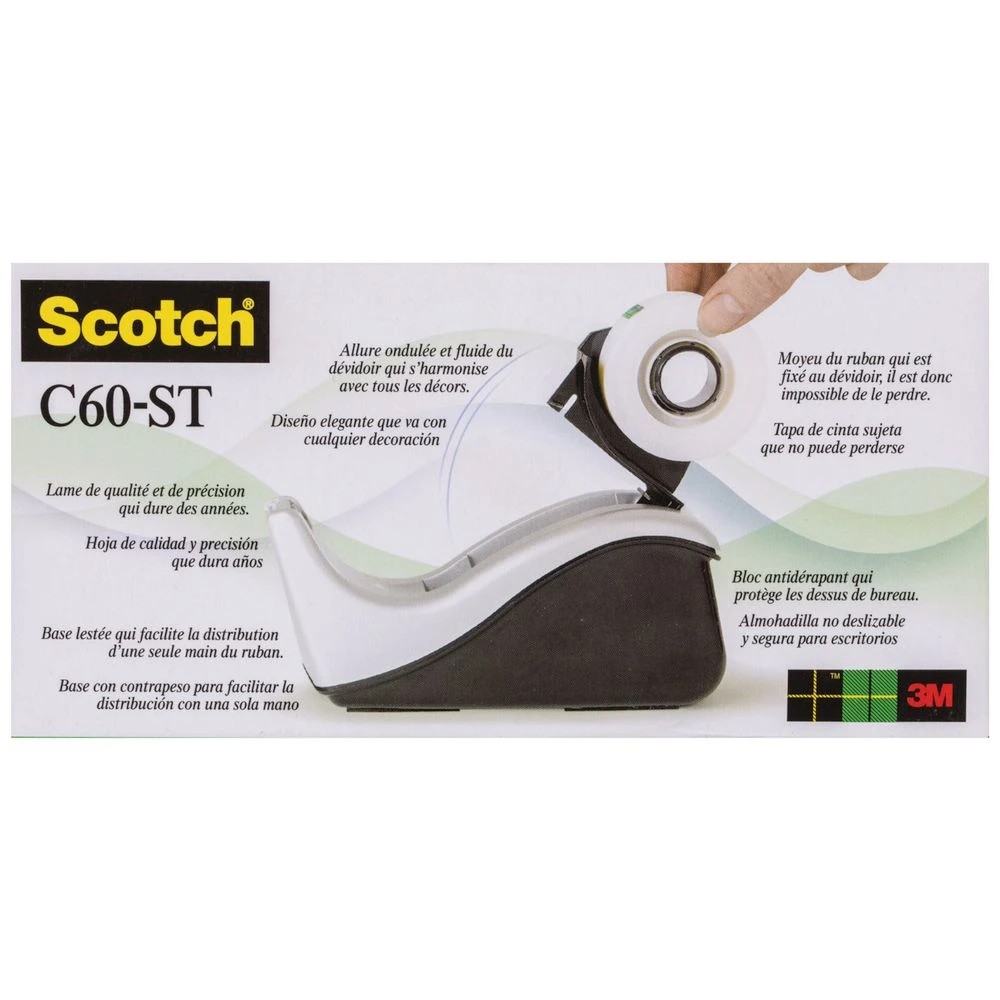 2 Scotch C60 Desktop Tape Dispenser, 2 of 6