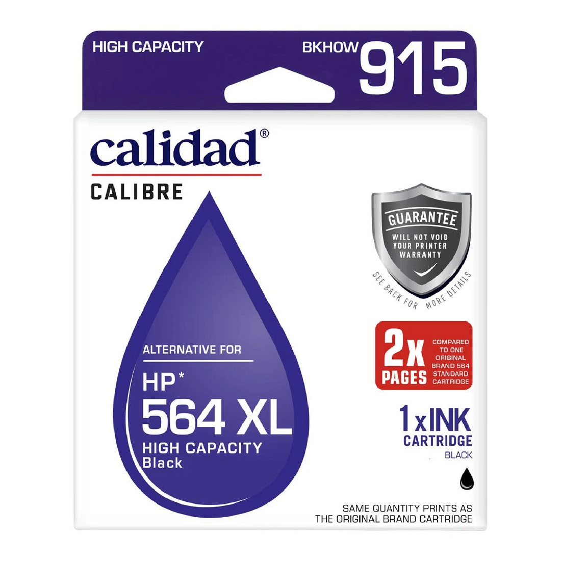 1 Calidad Alternate HP 564XL Ink Cartridge Black, 1 of 7