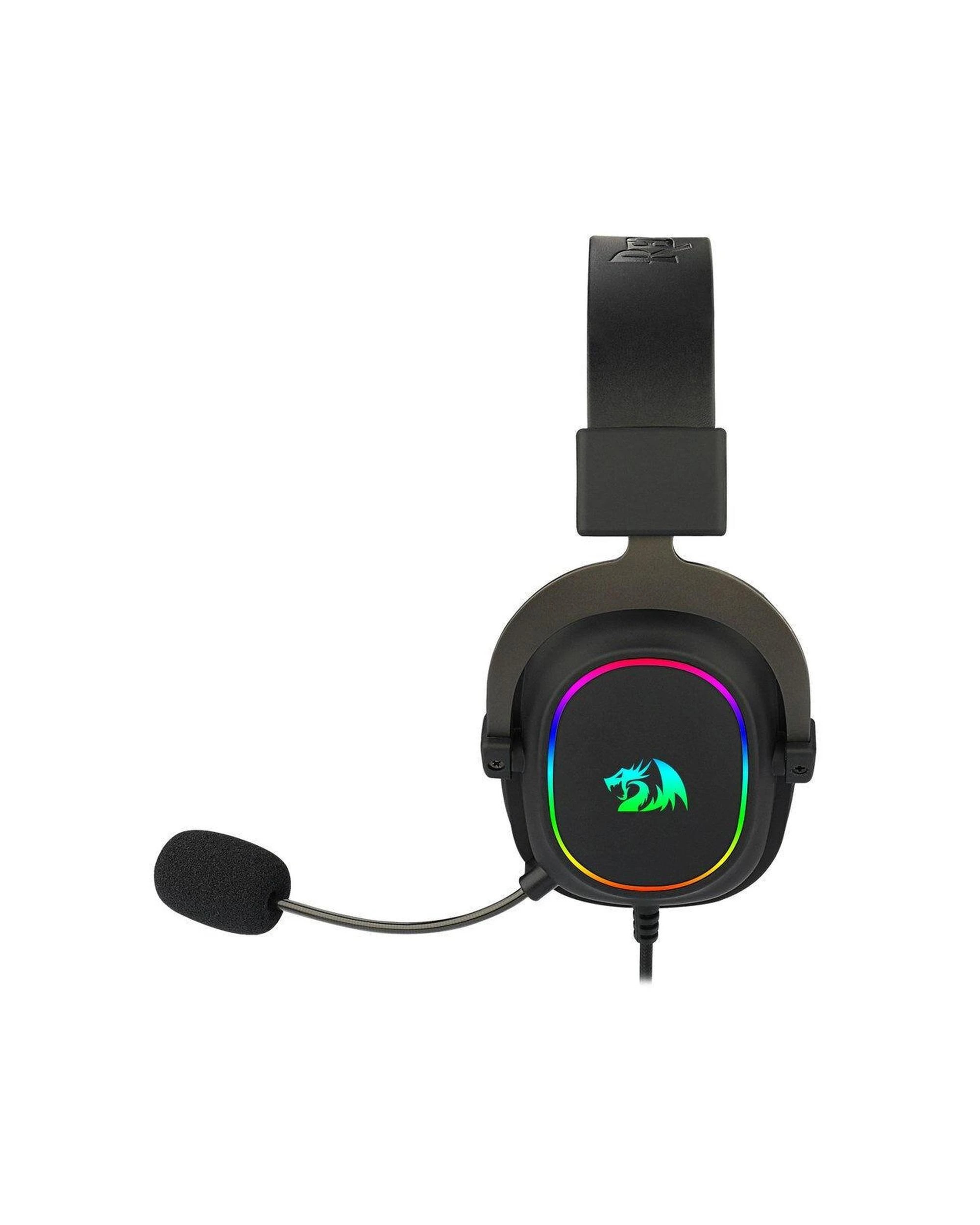 3 Redragon H510 RGB Zeus Over Ear 7.1 Surround Sound Gaming Headset - Black, 3 of 6