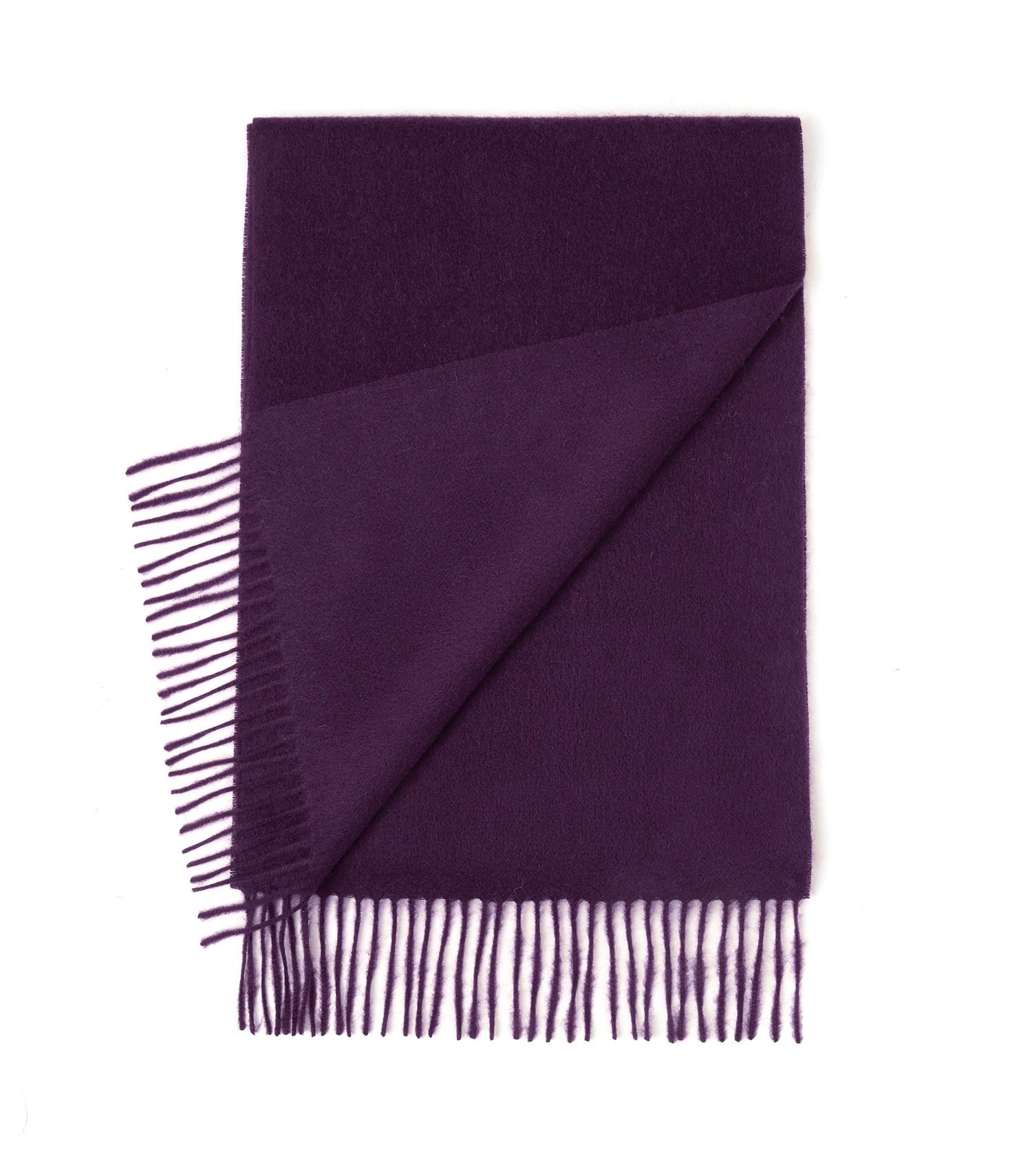 2 Australian Shepherd UGG Fealara 100% Wool Plain Scarf WINE, 2 of 5