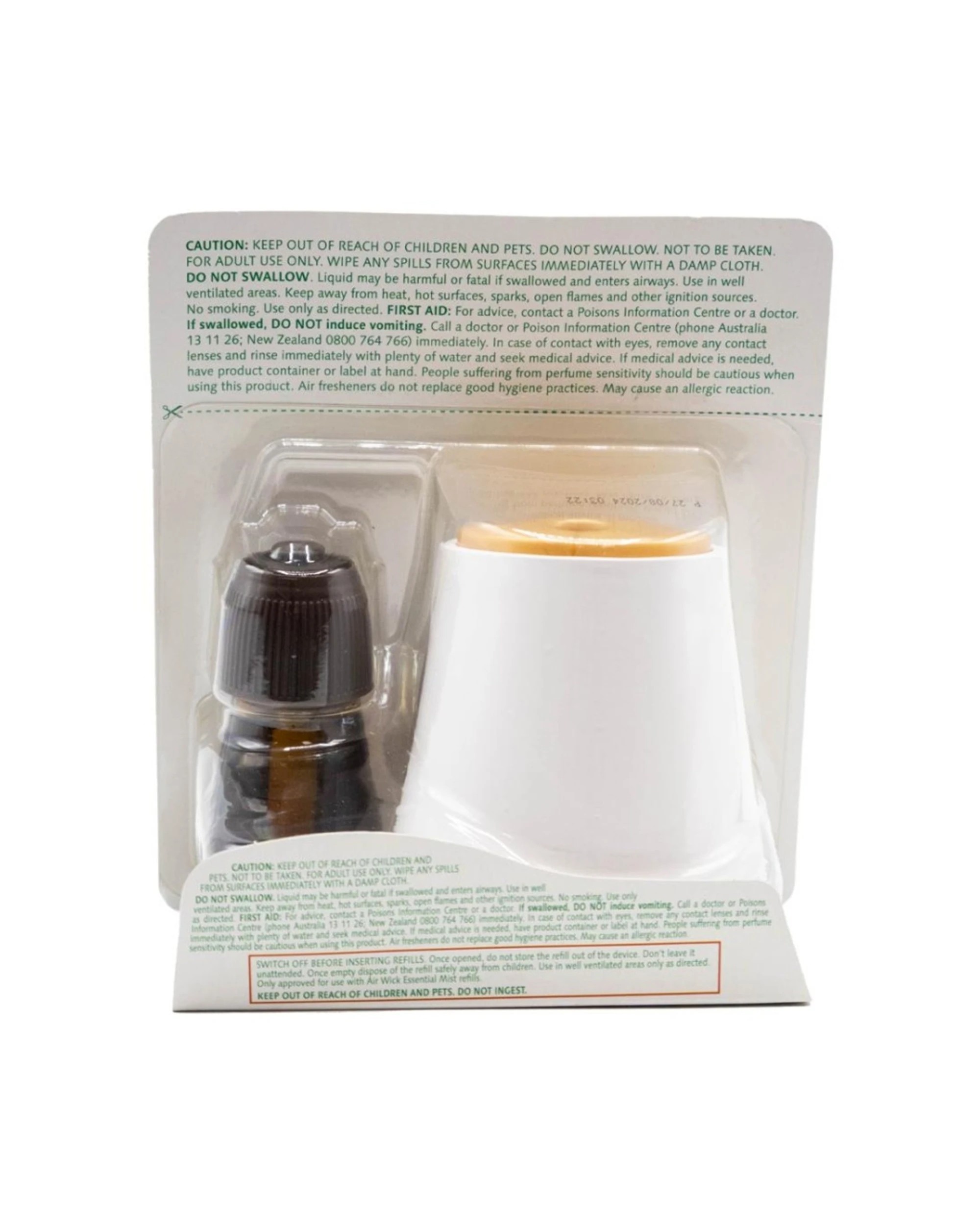 3 Air Wick 6PK Essential Mist Diffuser Peace Eucalyptus Sage - White, 3 of 3