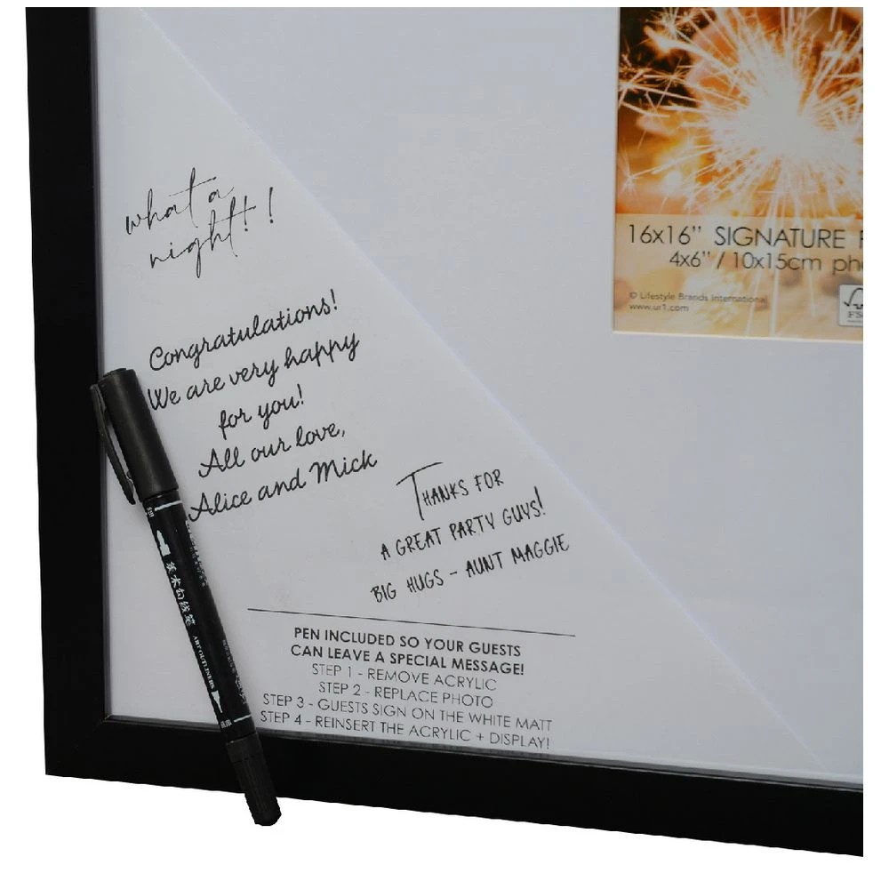 5 Signature 6x4" Frame Black, 5 of 5