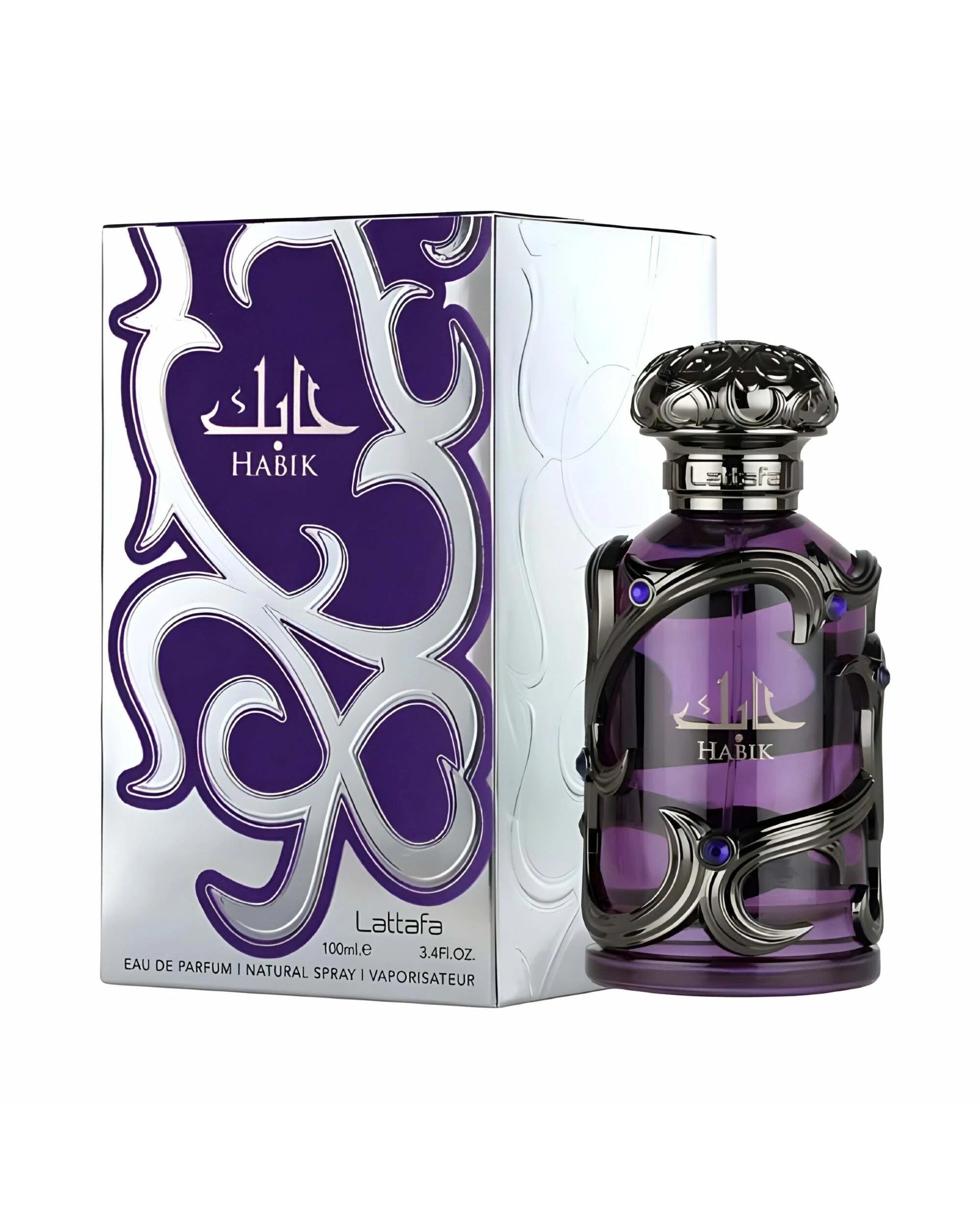 1 Lattafa Habik For Men Eau De Parfum Spray 100ml, 1 of 1