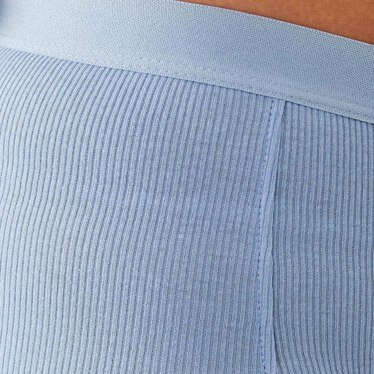 4 Rib Boyleg Briefs Hydra Blue, 4 of 4
