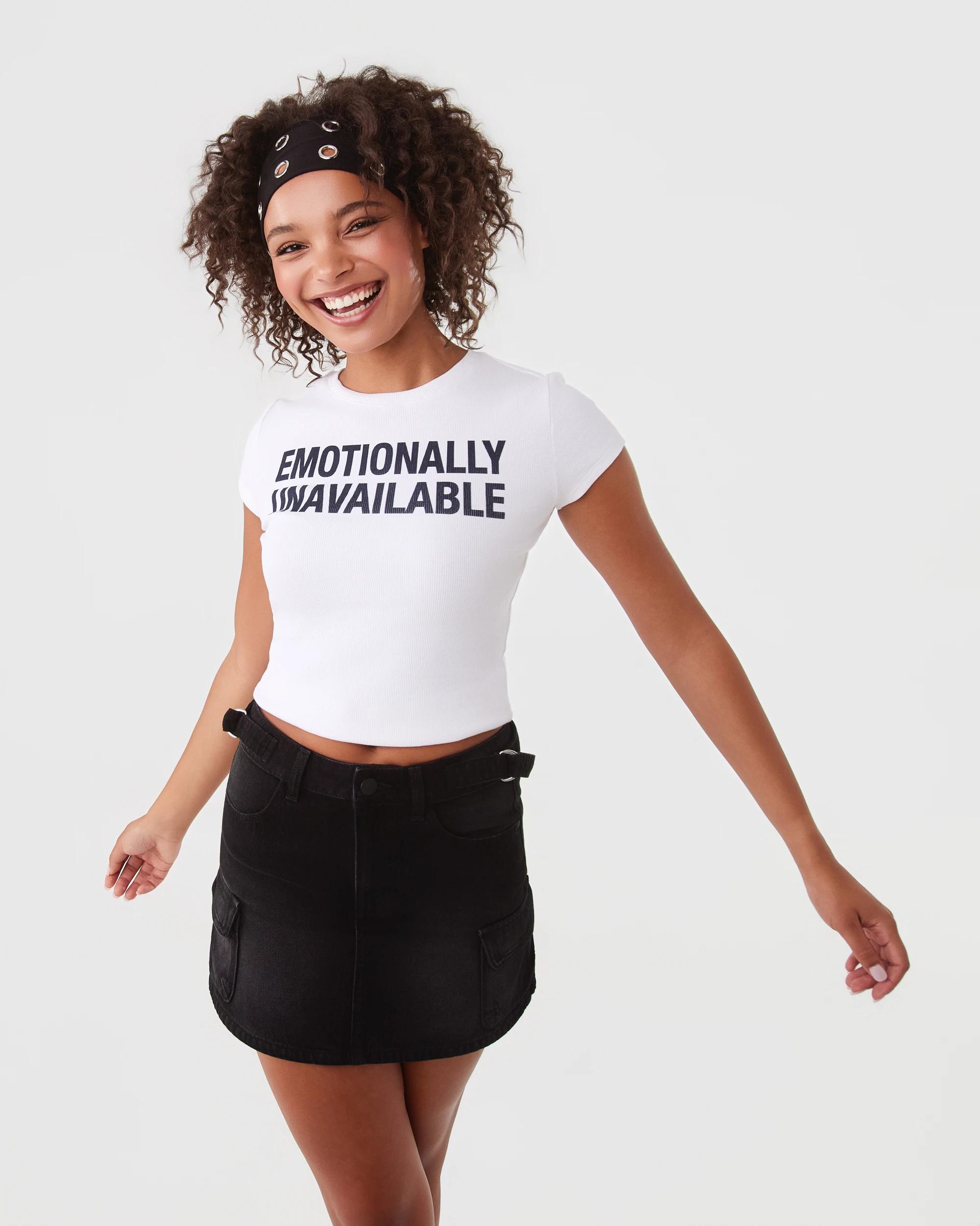 8 Cargo Denim Skirt Black Wash, 8 of 8