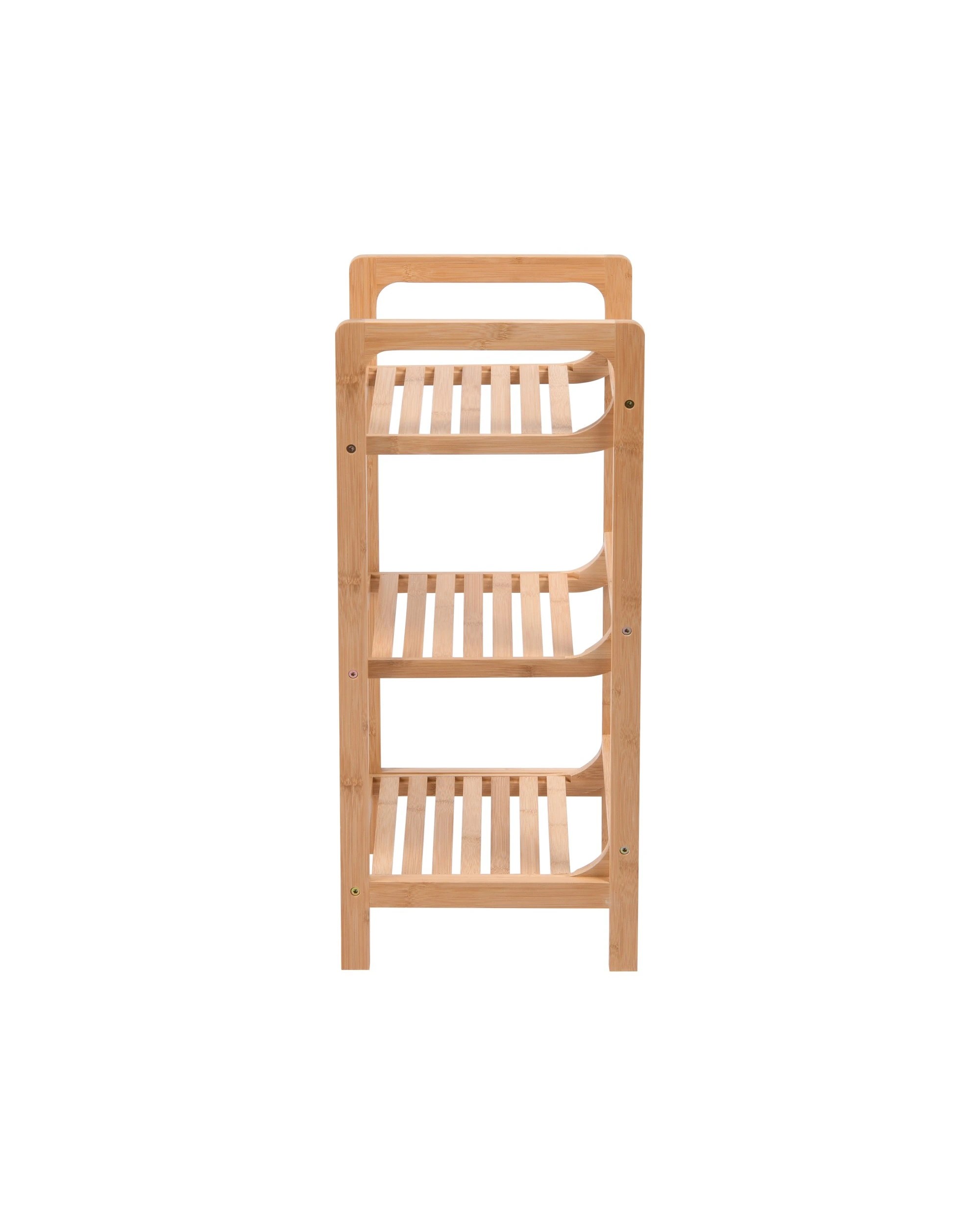 3 Takara Okin 3-Tier Natural Bamboo Shelf 30x30x70cm - Natural, 3 of 4