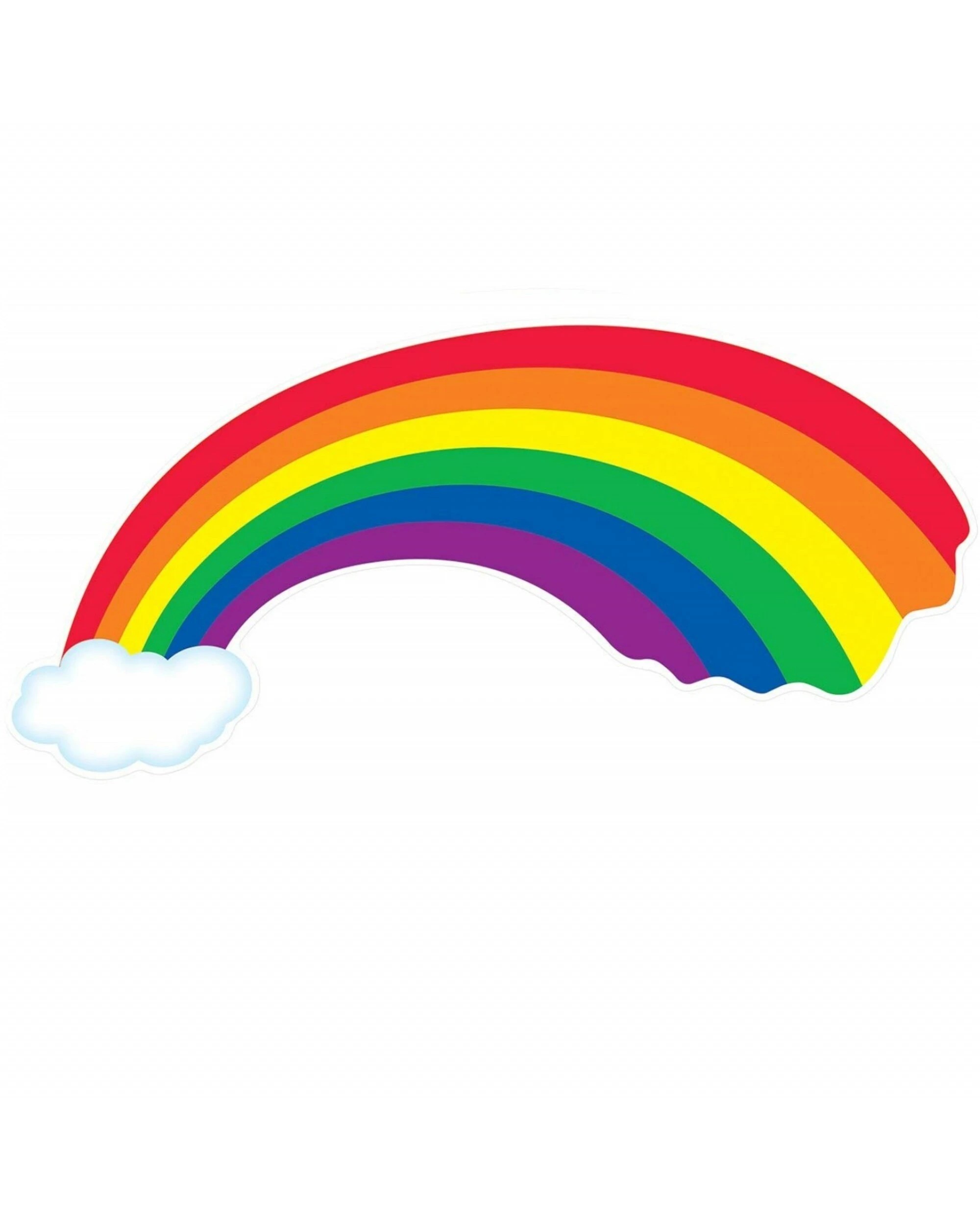 1 Beistle Rainbow Cardboard Cutout Wall Decoration - Multi, 1 of 1