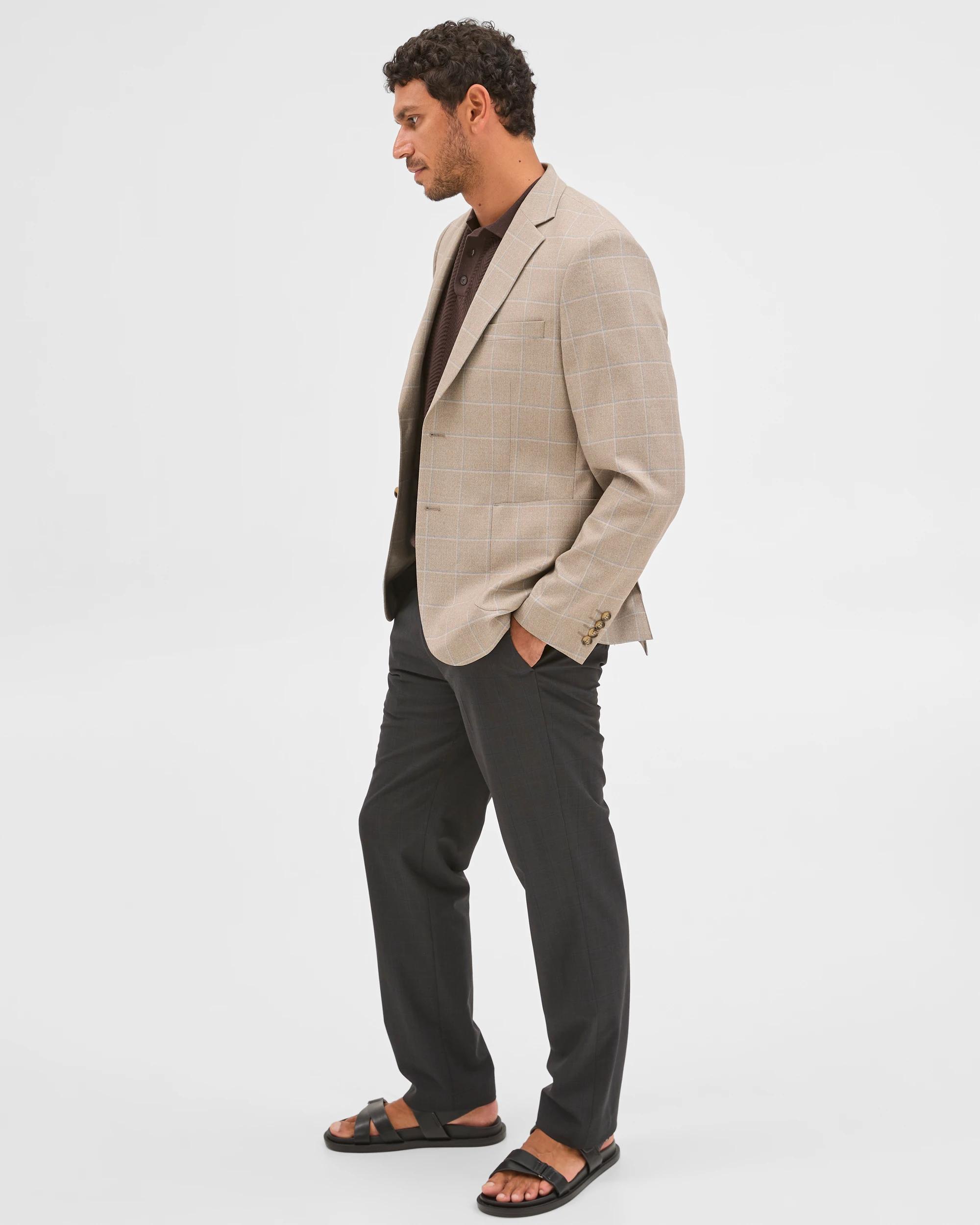 4 Preview Textured Blazer SAND, 4 of 7