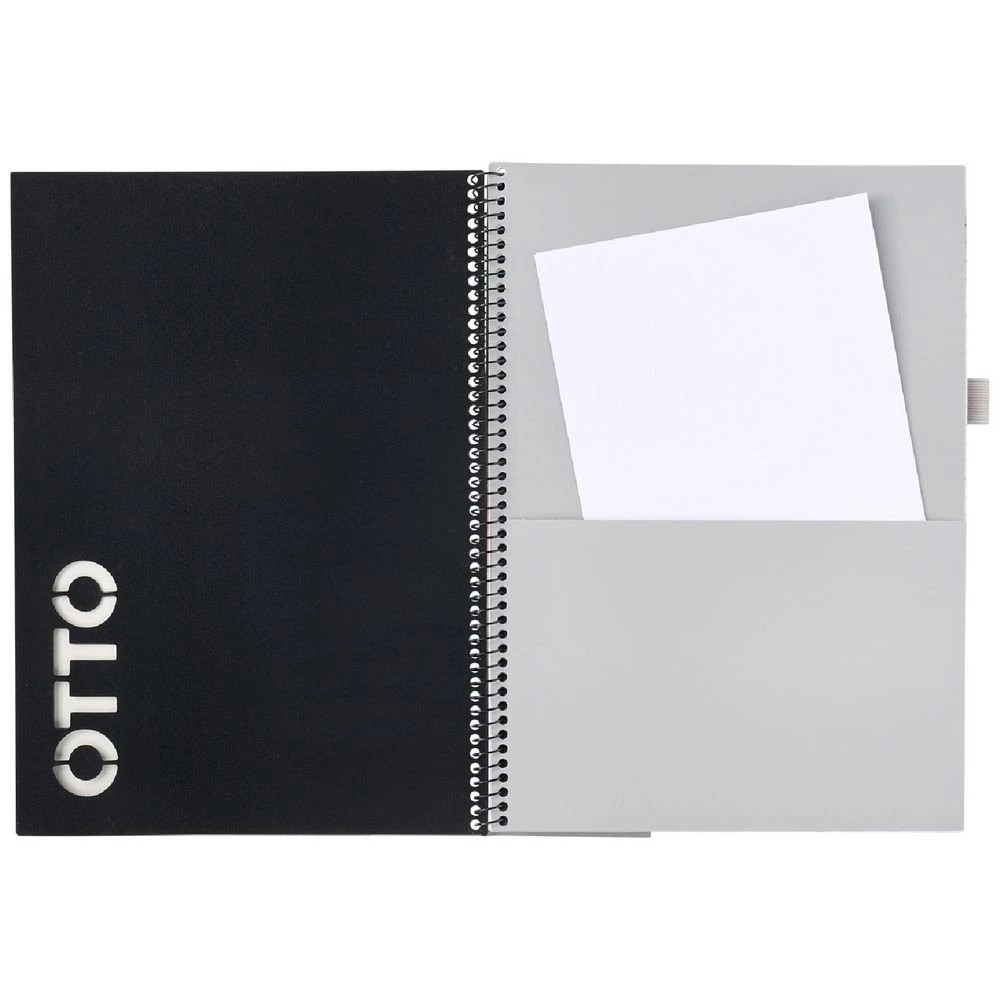 3 Otto A4 Notebook 120 Page Black, 3 of 4