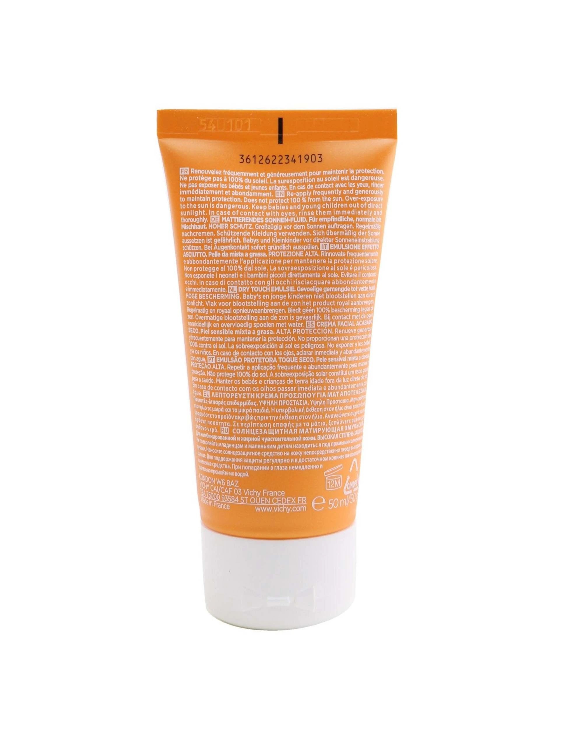 3 Vichy Capital Soleil Mattifying Face Fluid Dry Touch SPF 50 - Water Resistant 50ml/1.69oz, 3 of 3