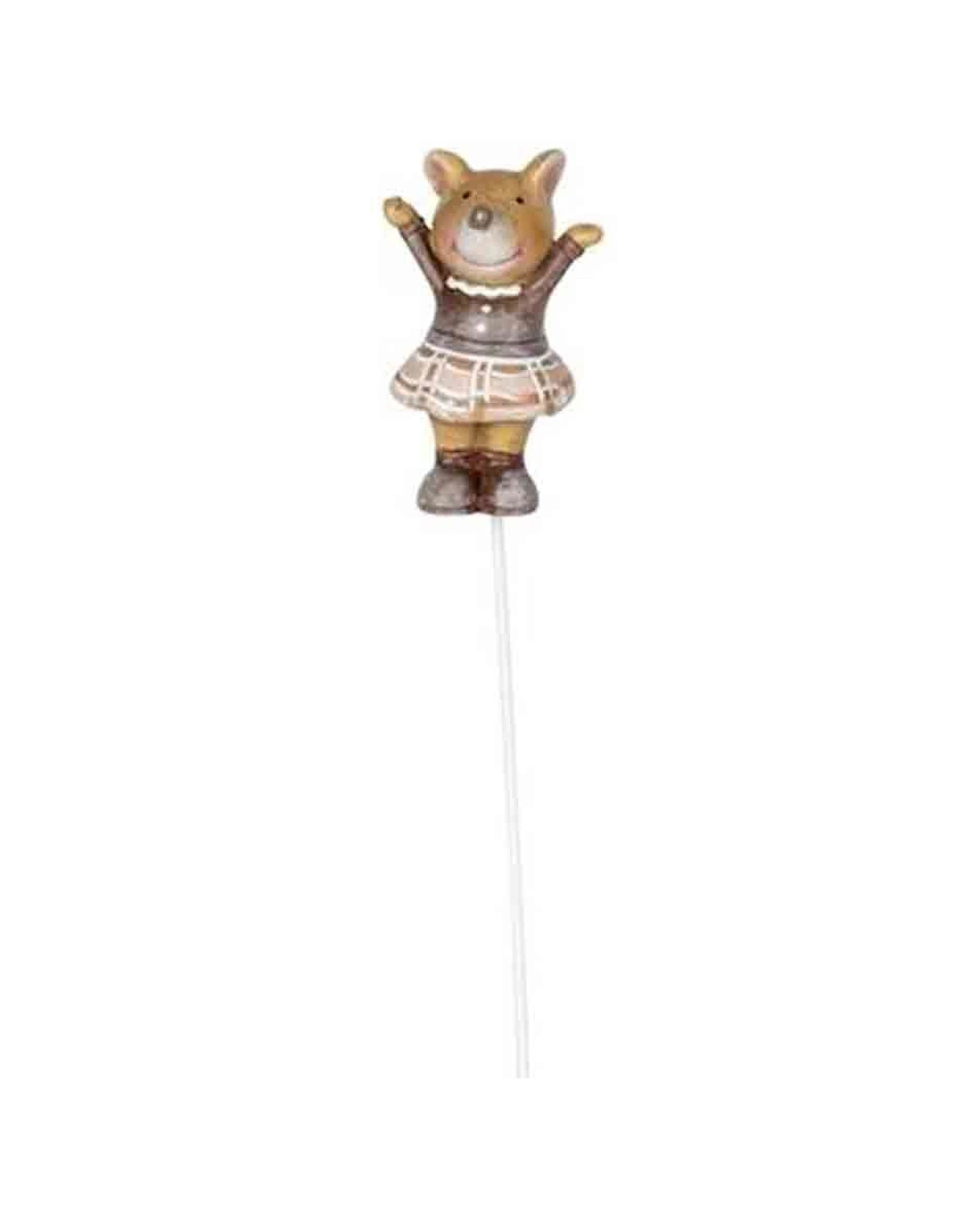 2 Alfresco 6pk Small Resin Mice On Stick Outdoor Decoration - Multi, 2 of 2