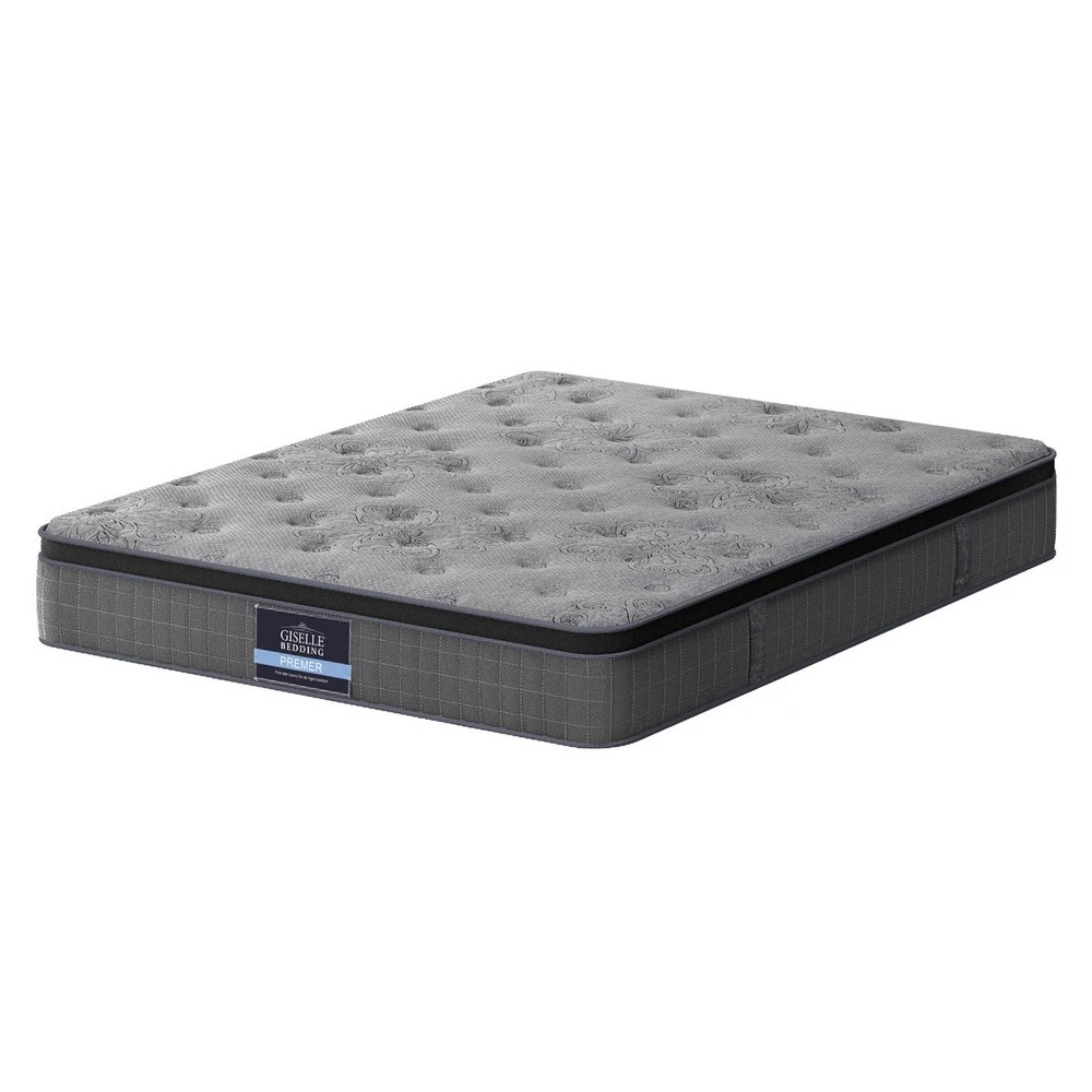 1 26cm Giselle Mattress King Latex Foam - King Bed - Charcoal, 1 of 7