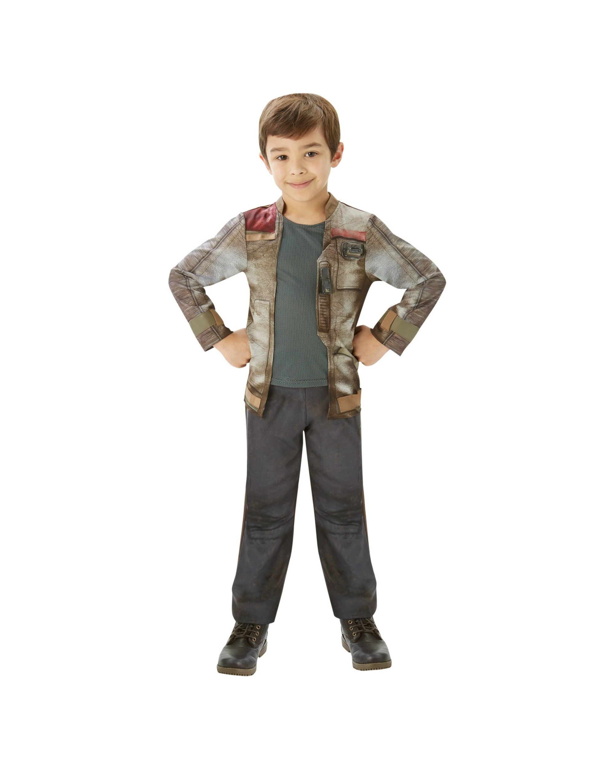 1 Star Wars Finn Deluxe Kids Dress Up Costume Kids M - Multi, 1 of 3