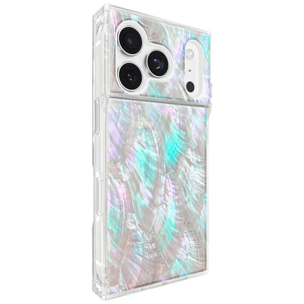 6 Flaunt Mother of Pearl Case iPhone 17 Pro Blue, 6 of 7