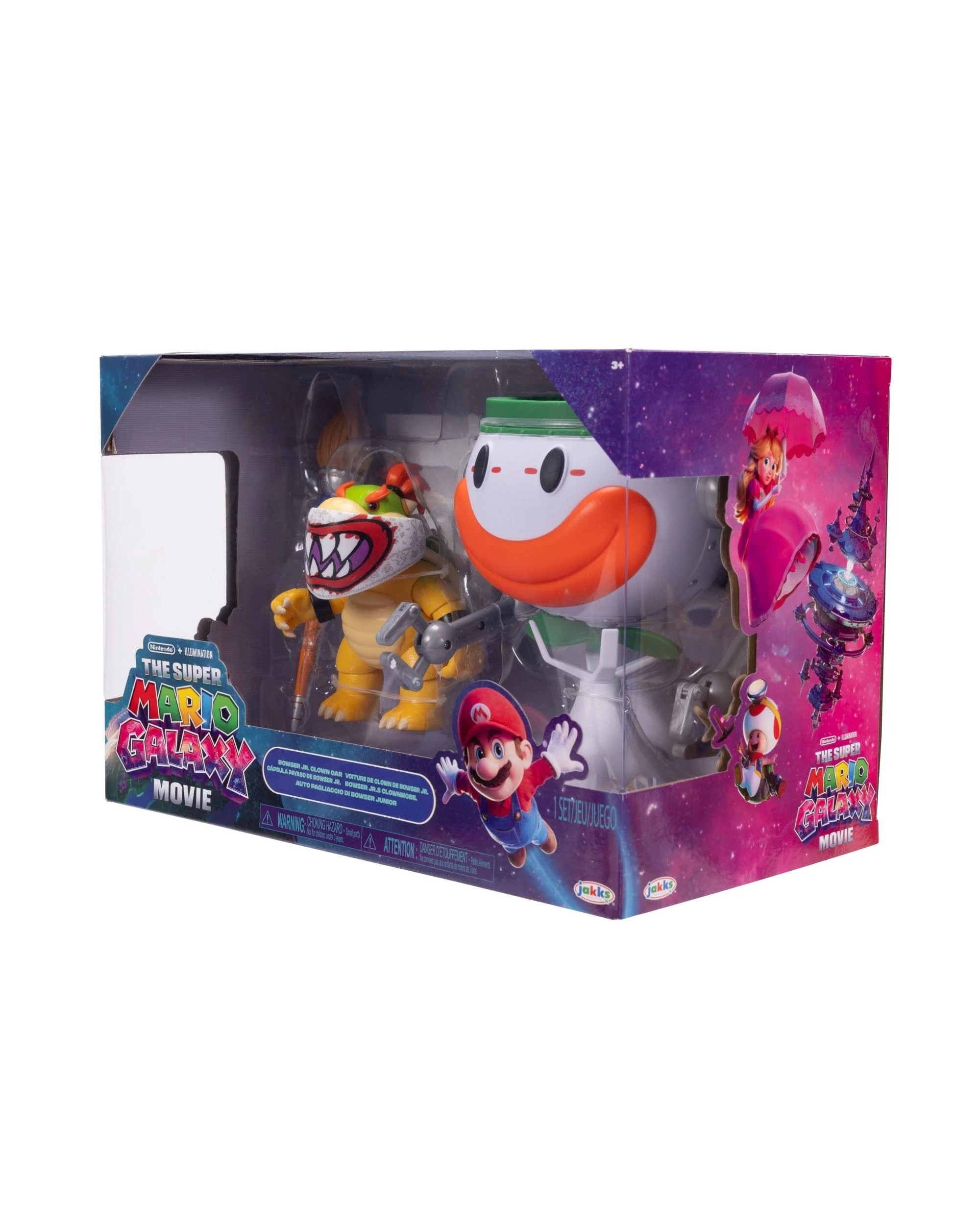 2 The Super Mario Galaxy Movie Bowser Jr. Clown Car 5 inch Figure, 2 of 9