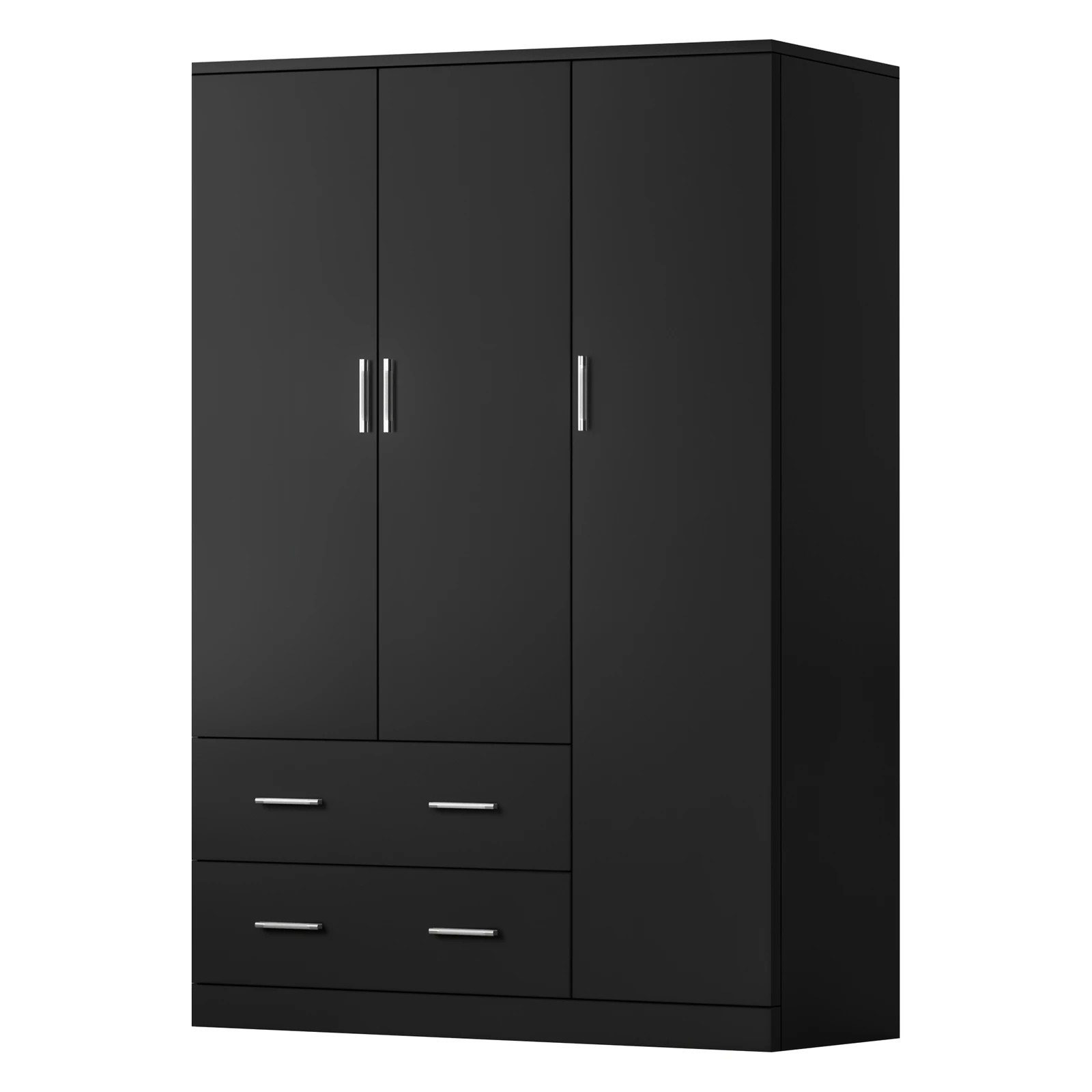 10 Alfordson Wardrobe Clothes Closet Storage Cabinet Organizer Drawer Shelf - Black, 10 of 10