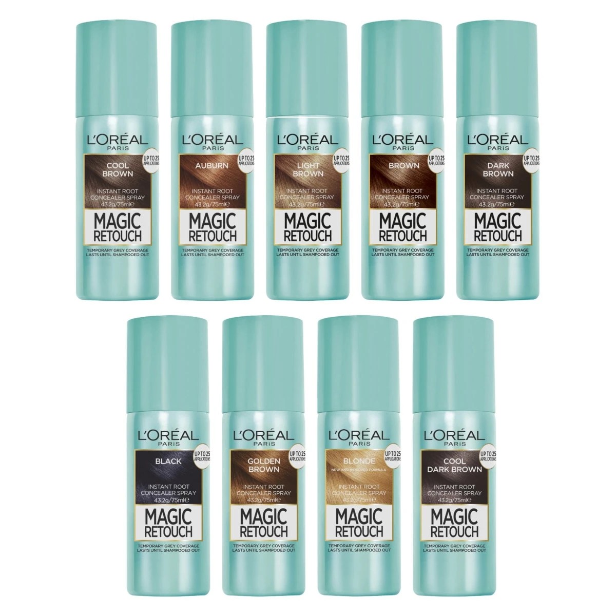 6 L'Oreal Paris Magic Retouch Instant Root Concealer Spray - Blonde, 6 of 6