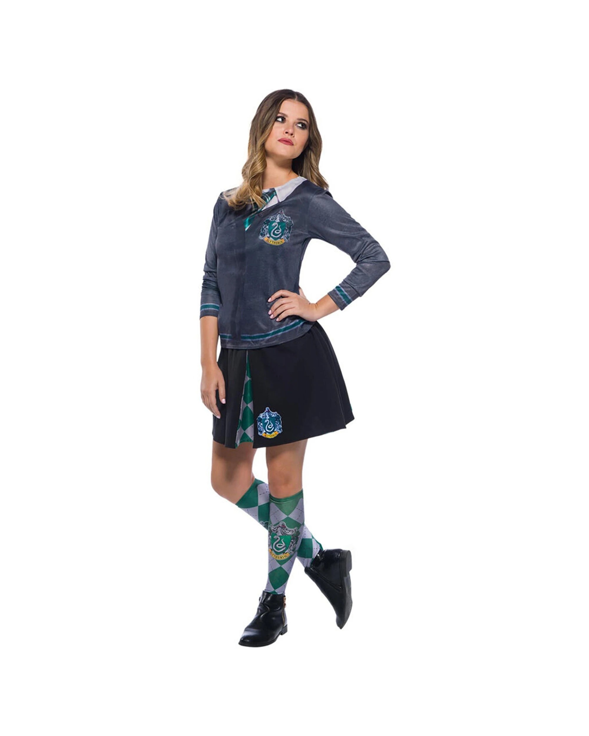 1 Harry Potter Slytherin Womens Dress Up Costume Size M - Multi, 1 of 3