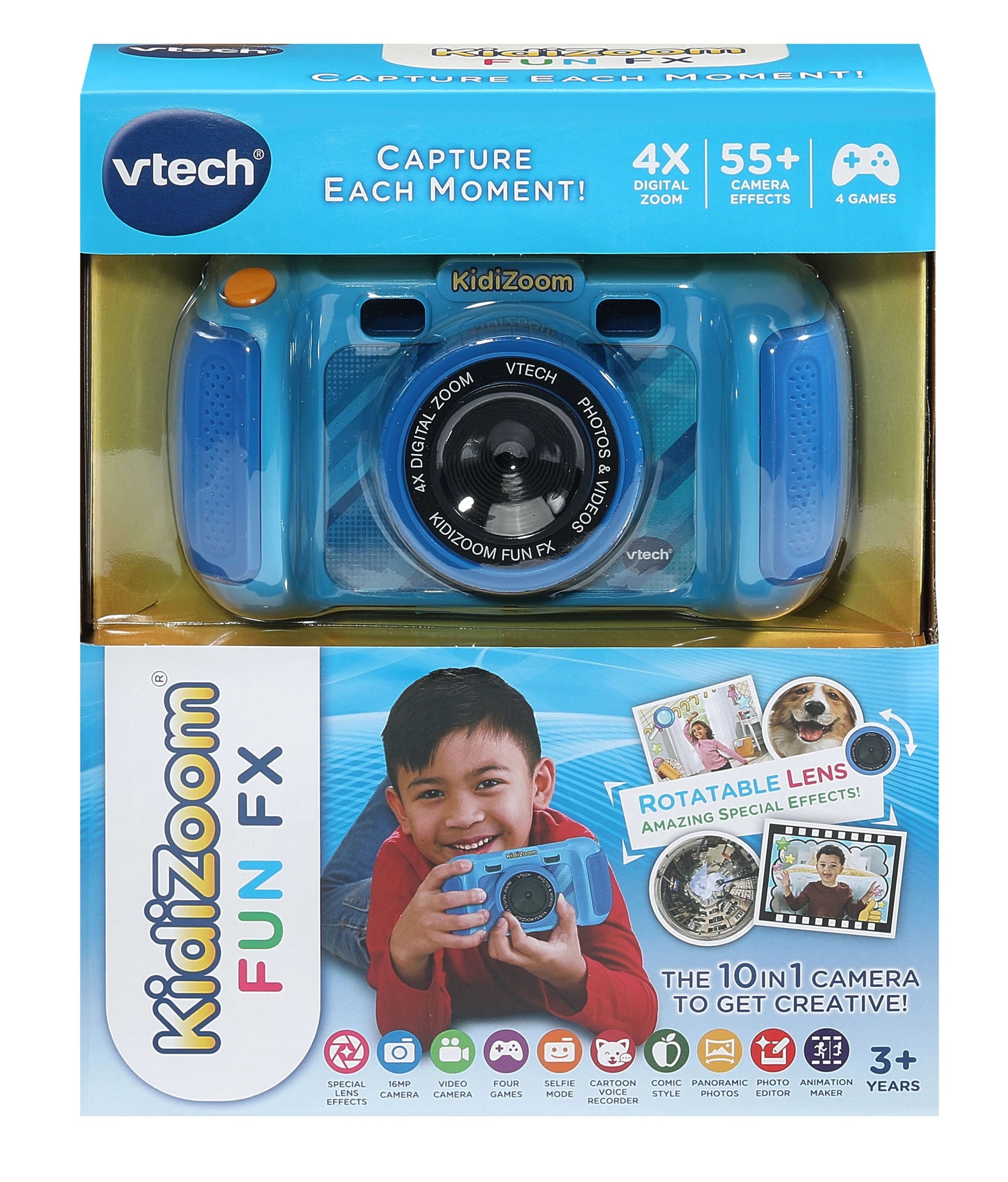 1 VTech KidiZoom Fun FX Camera - Blue, 1 of 5
