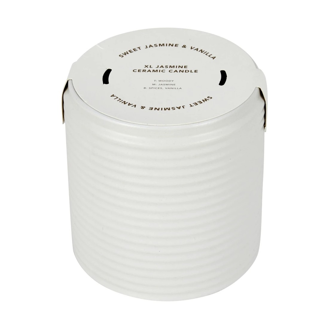 2 XL Jasmine Ceramic Candle, 2 of 6