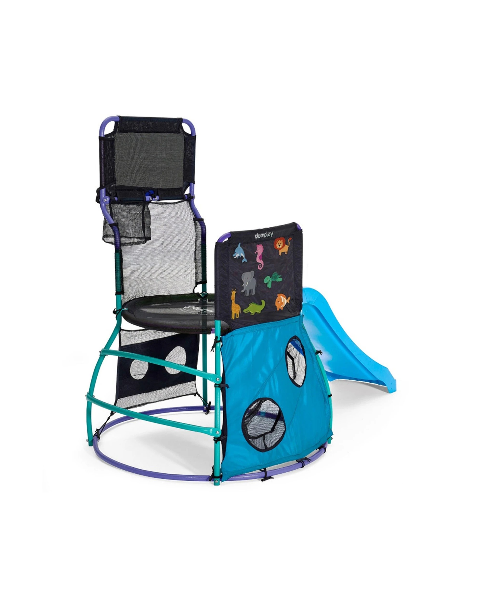 2 Plum Play Au My First Activity Tower With Water Spray And Slide 4ft Outdoor - Blue, 2 of 9