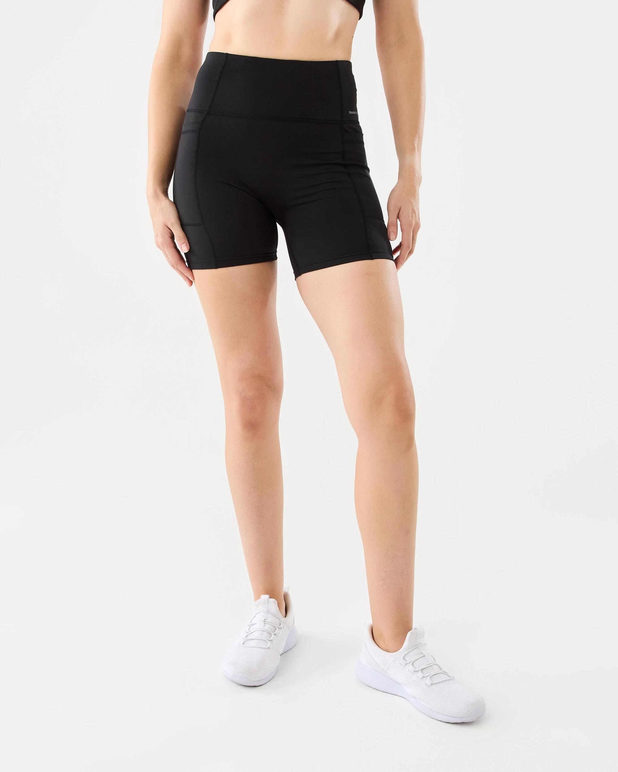 7 Active Womens Train Bike Shorts Black, 7 of 7
