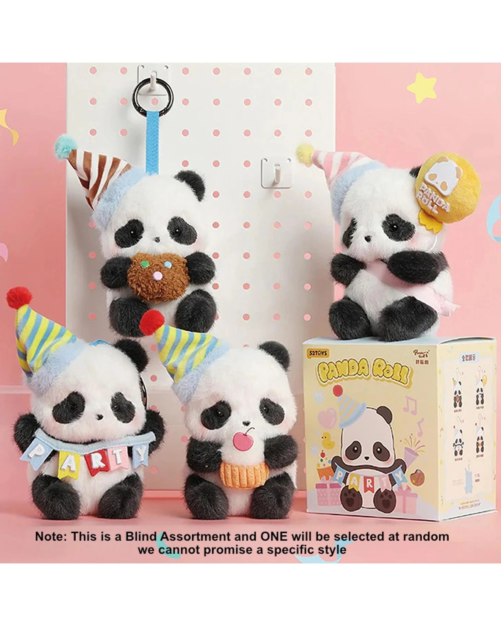 2 Panda Roll Party Series Plush Blind Box, 2 of 7