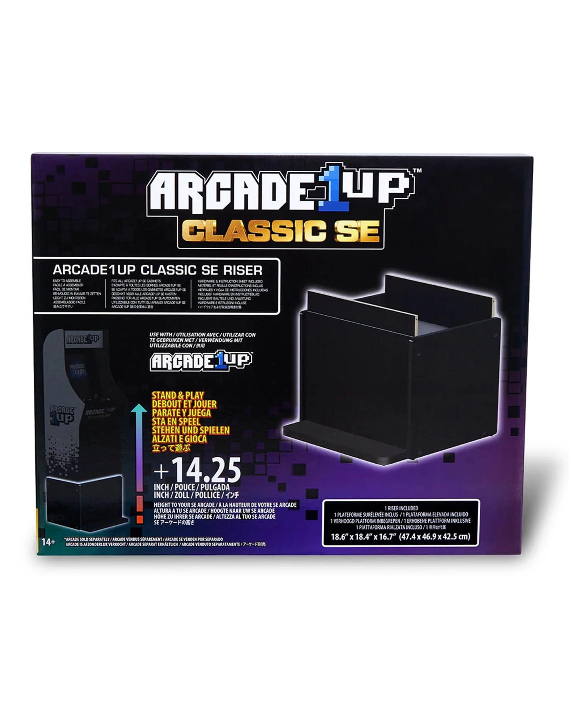4 Arcade1up Classic SE Arcade Machine Riser, 4 of 7