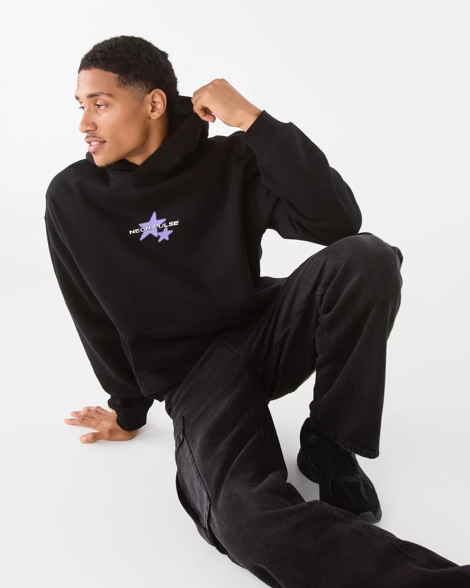 8 Baggy Cargo Jeans Black Wash, 8 of 9