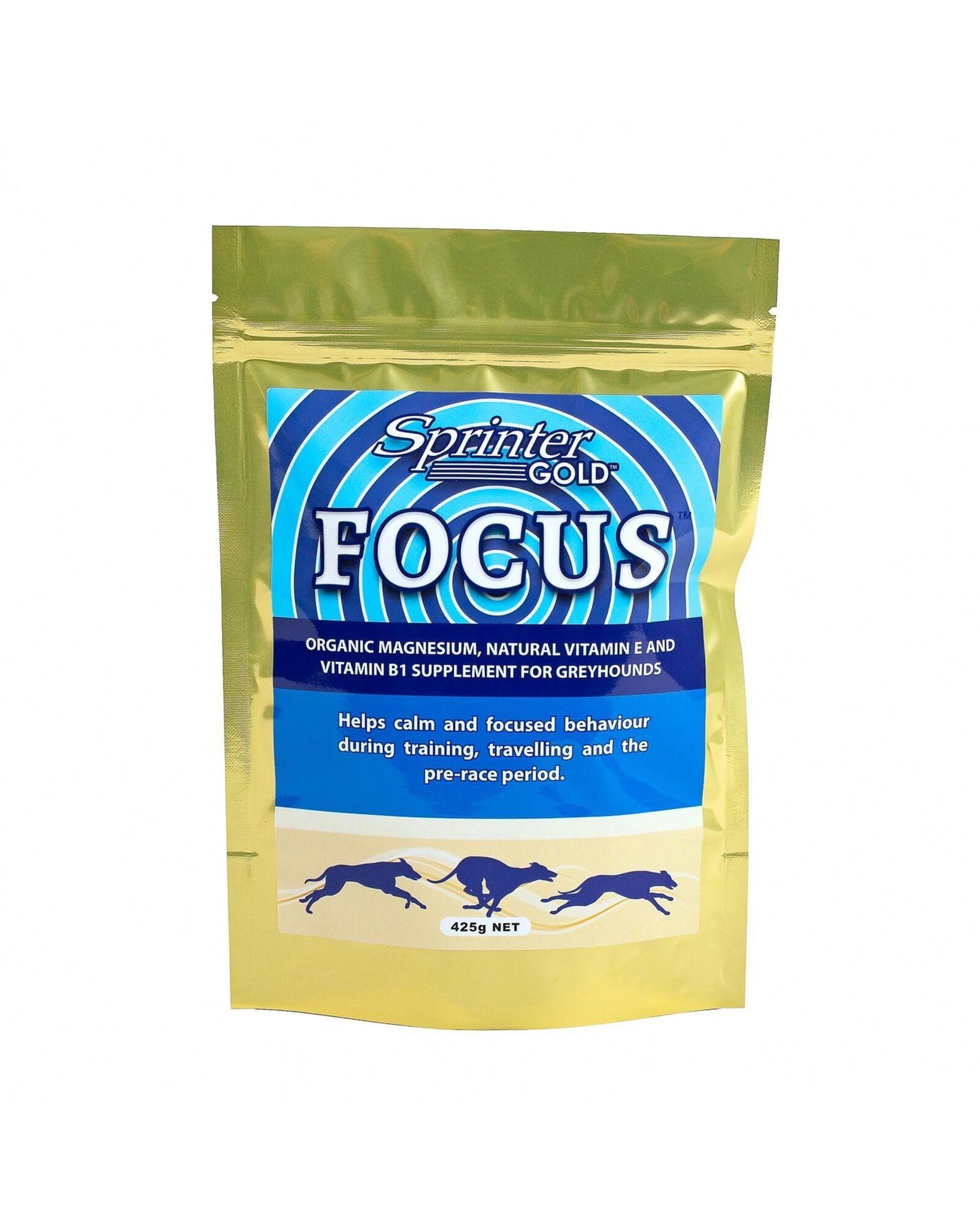1 Sprinter Gold Focus Greyhounds Magnesium Supplement 425g, 1 of 1