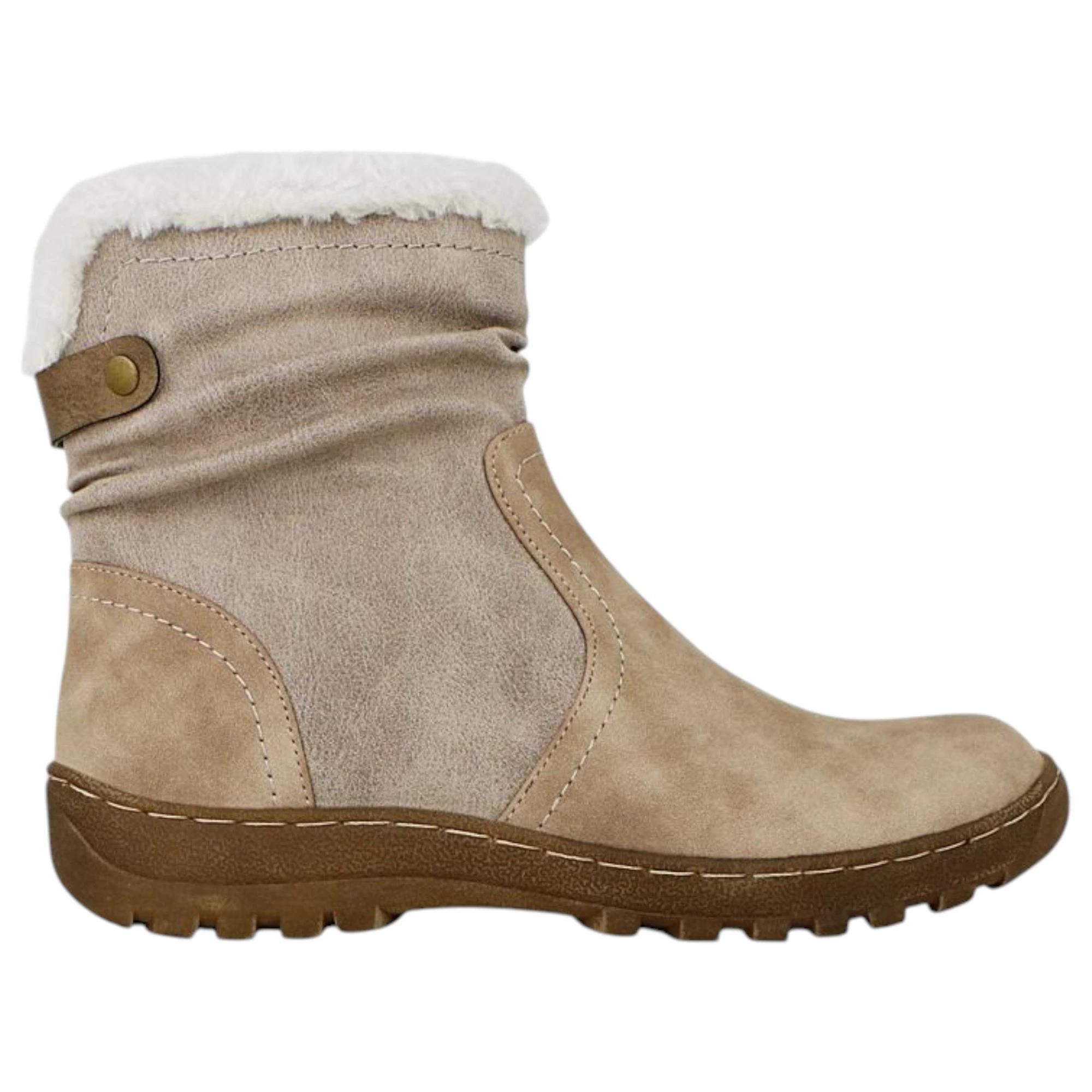 1 Bellissimo Womens Hippie Shoes Dress Winter Boots NATURAL, 1 of 3