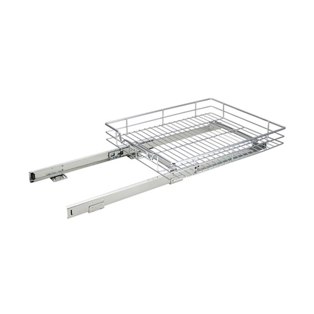 4 Chrome Pull-out Drawer Sliding Organiser, 4 of 7