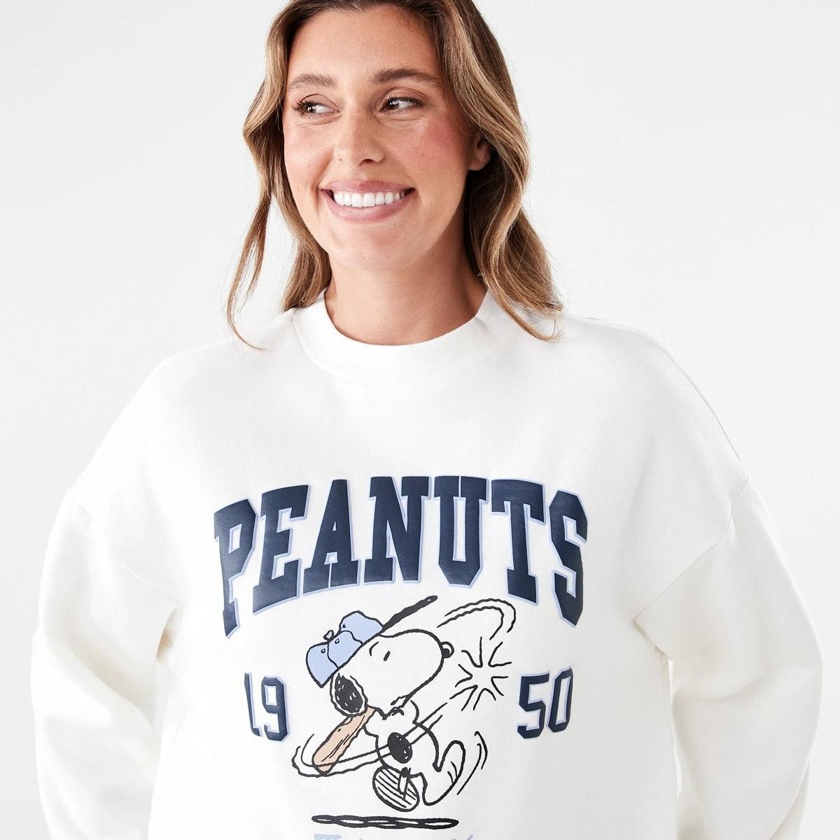 4 Long Sleeve Peanuts License Sweatshirt PEANUT BBALL, 4 of 5