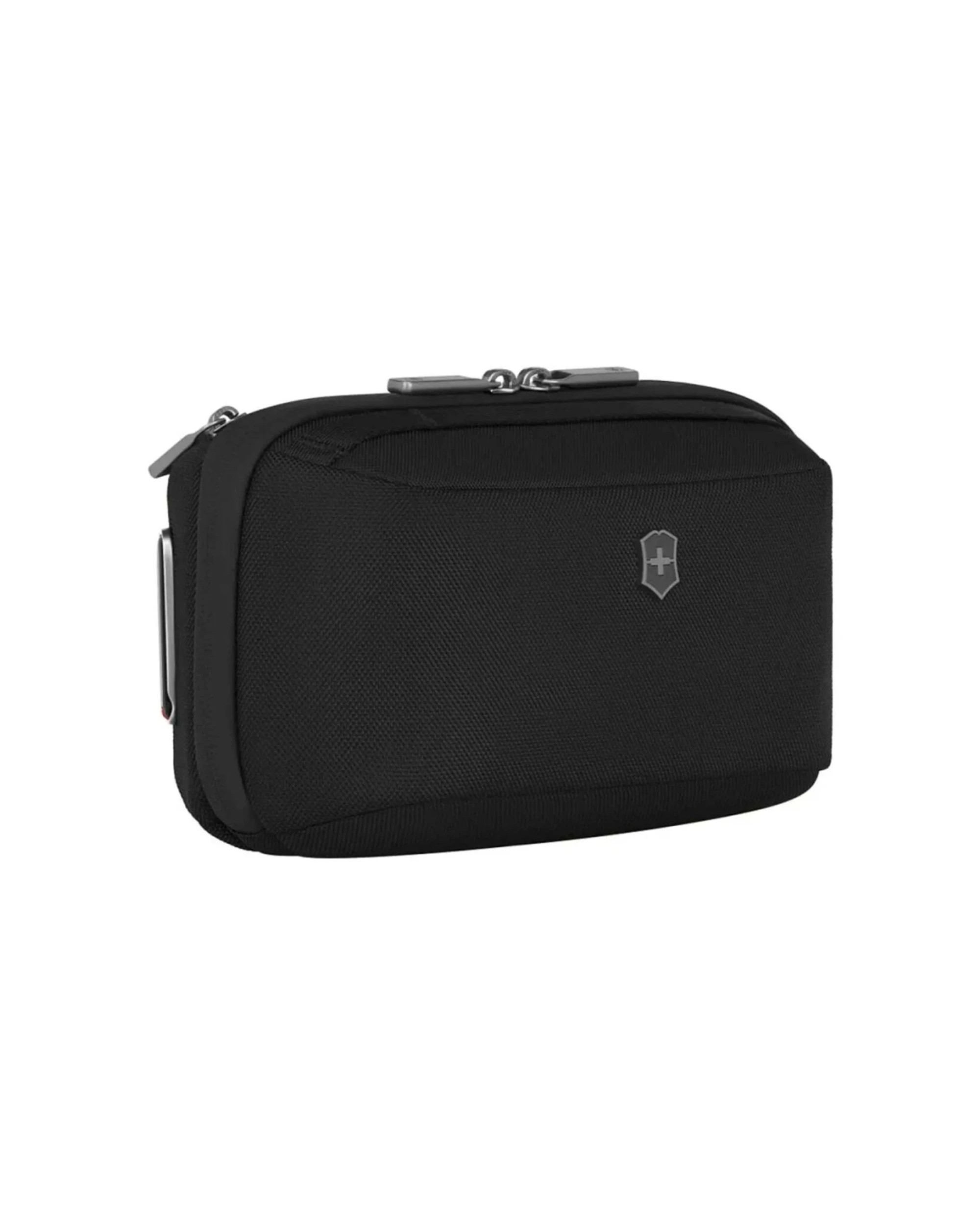 3 Victorinox Werks Traveler 7.0 Antimicrobial Lining Toiletry Bag - Black, 3 of 5