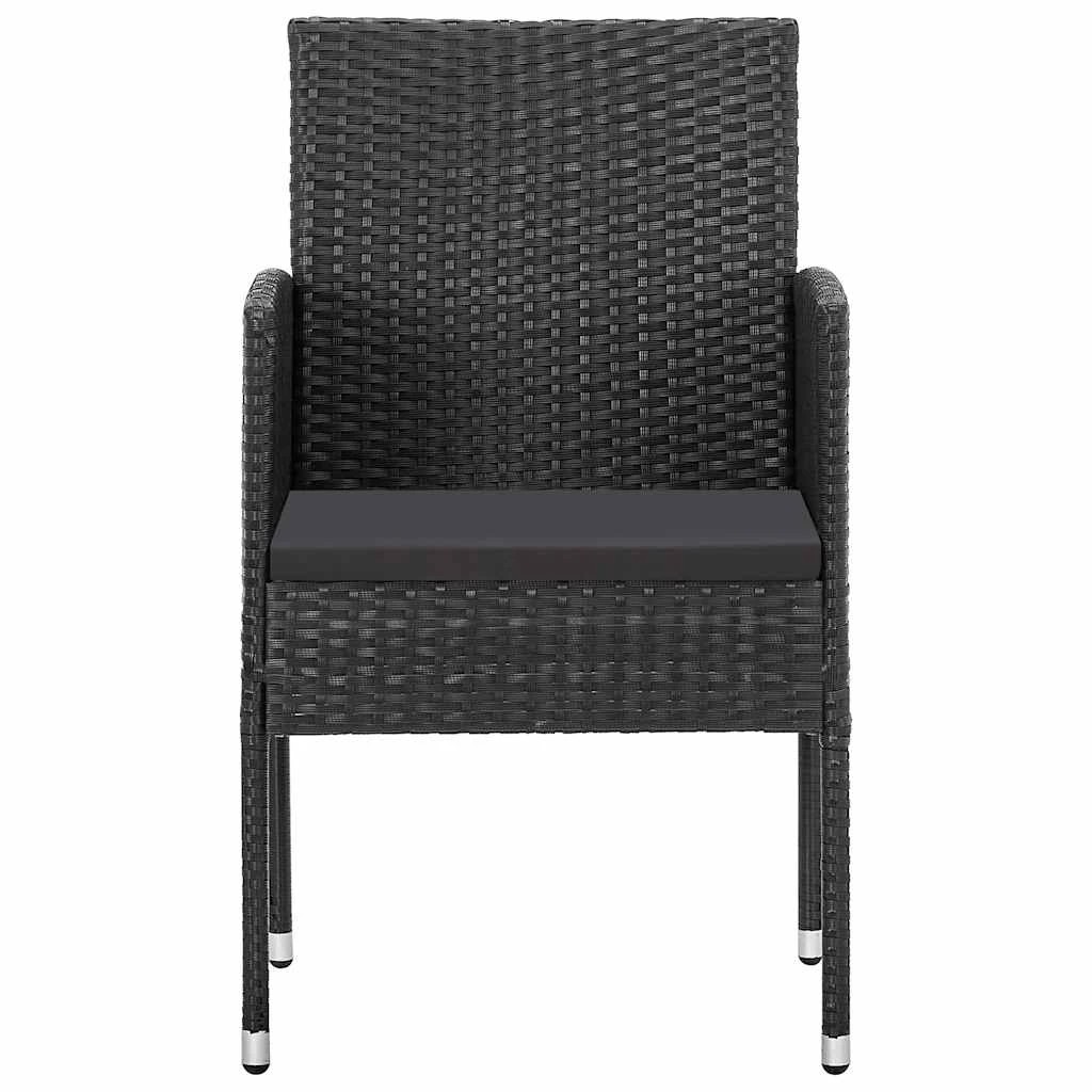 3 vidaXL garden chair Durable - Black, 3 of 7