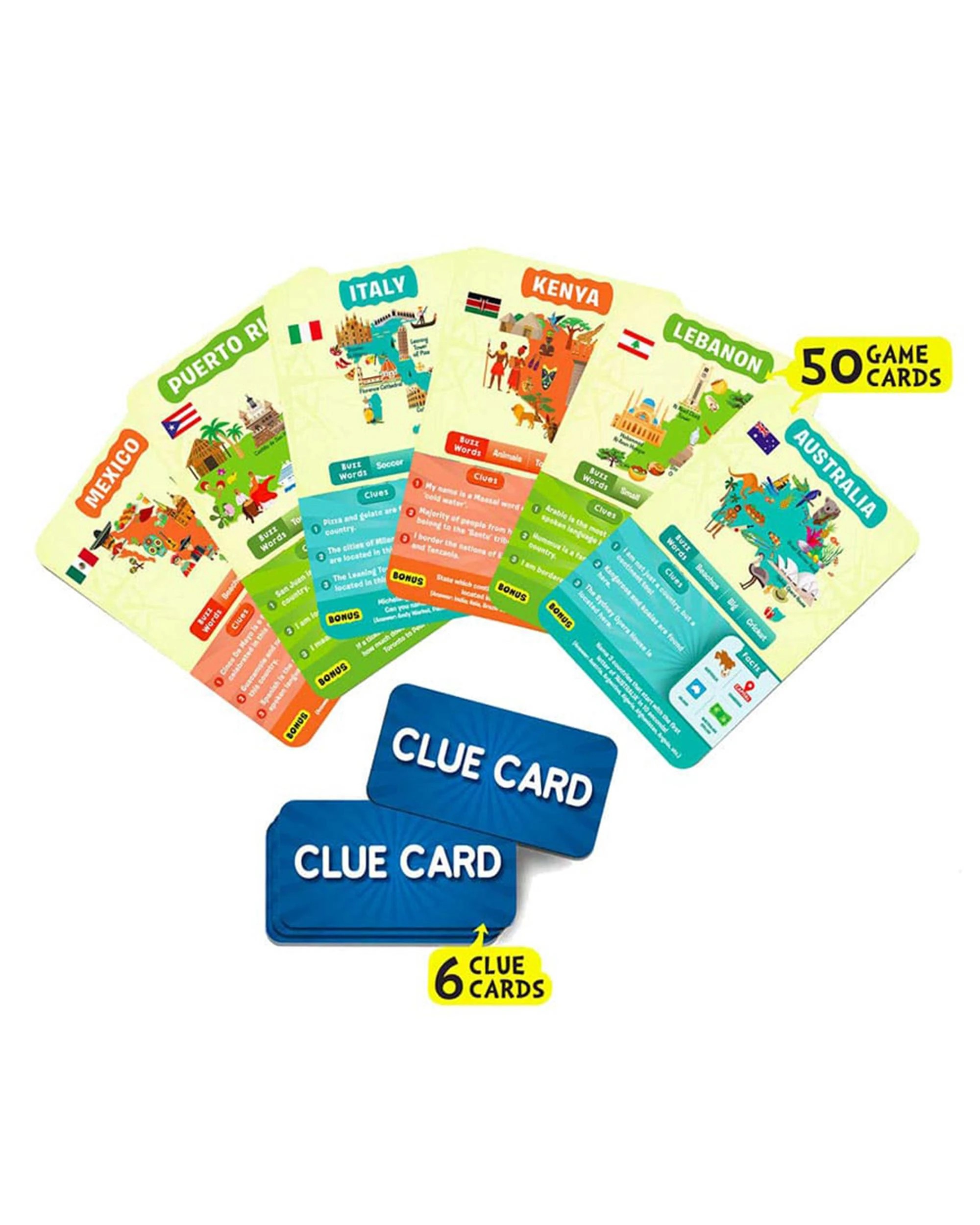 2 Skillmatics Guess in 10 Countries of the World Card Game, 2 of 3
