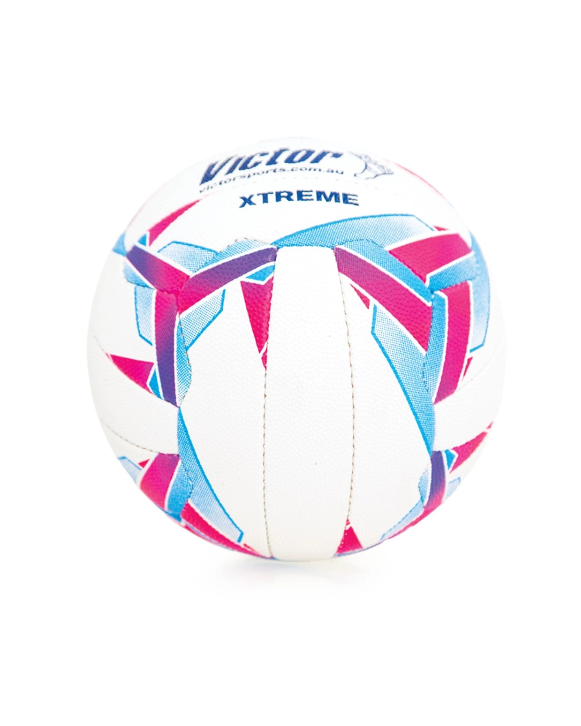 3 Victor Sports Netball X-Treme Superior Grip Durable Rubber Ball Size 5 - Multi, 3 of 3