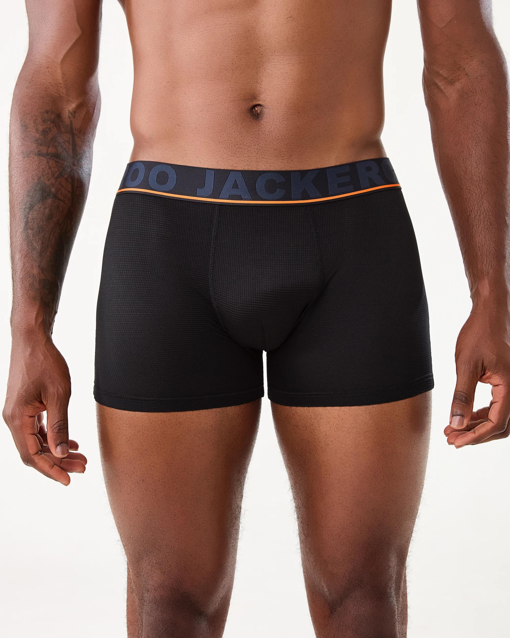 4 3 Pack Jackeroo Print Mesh Trunks Multi Dog, 4 of 7