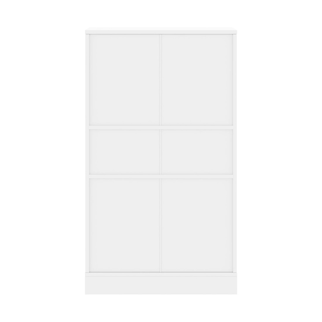 6 Oikiture Buffet Sideboard Cabinet
 - White, 6 of 8