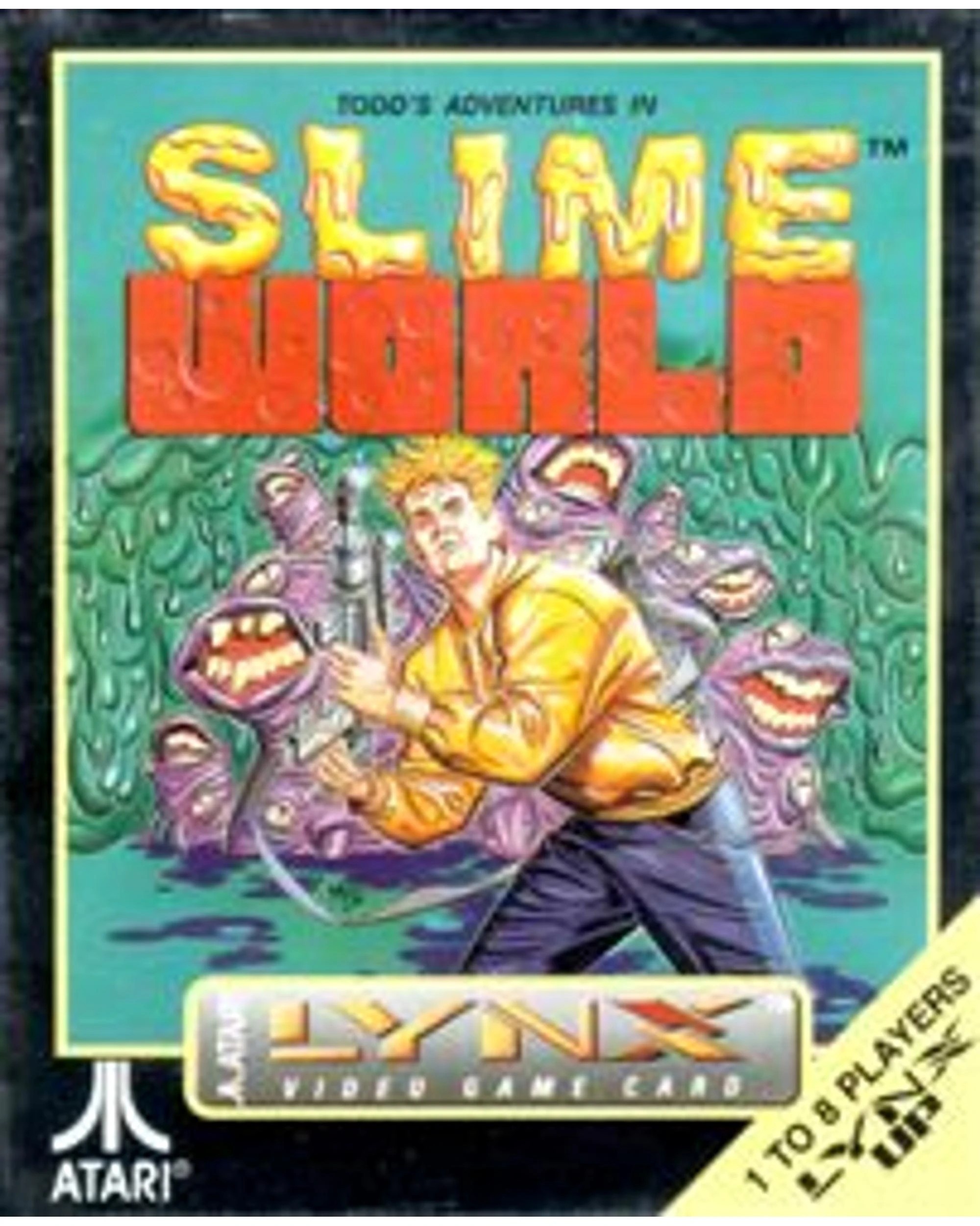 1 Slime World - Atari Lynx, 1 of 1