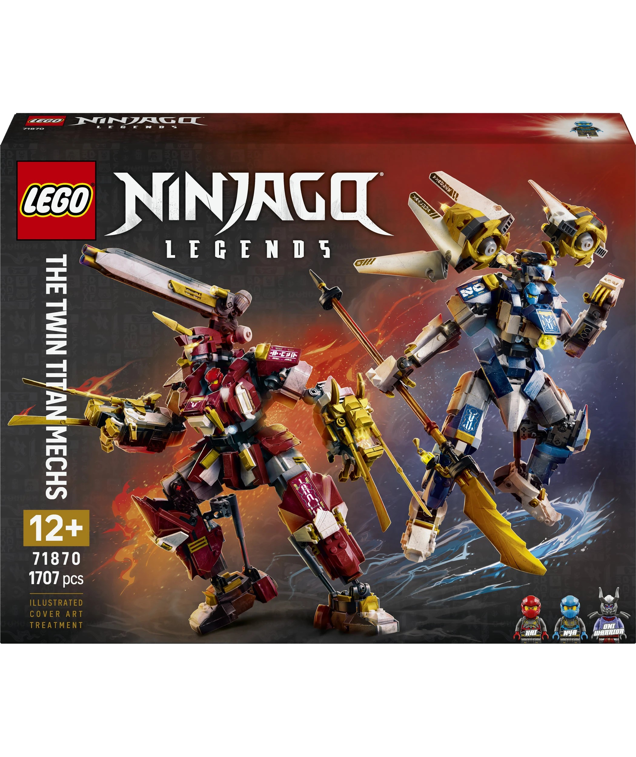 1 LEGO Ninjago The Twin Titan Mechs 71870, 1 of 9