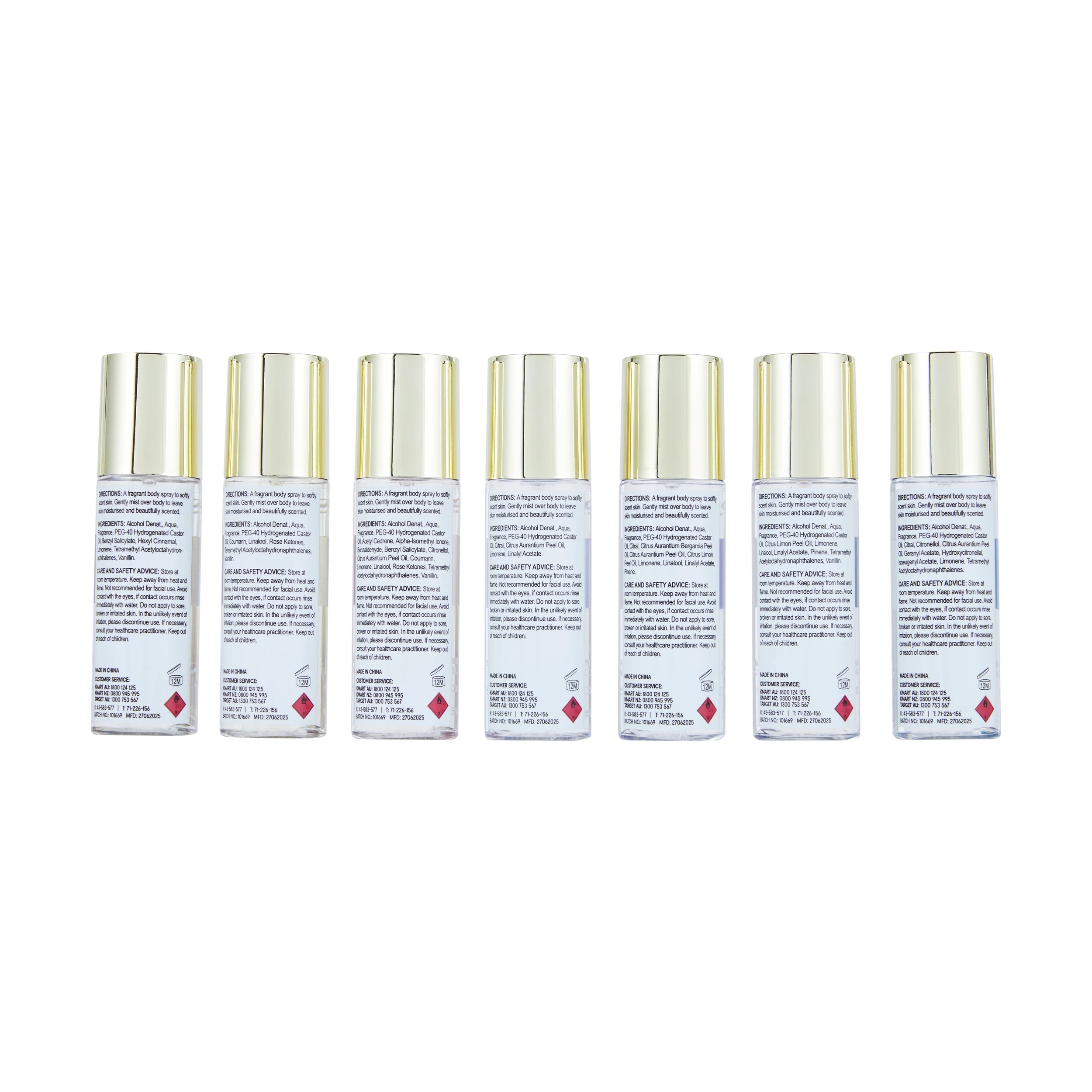 3 OXX Fragrance 7 Piece Sweet Euphoria Discovery Set, 3 of 5