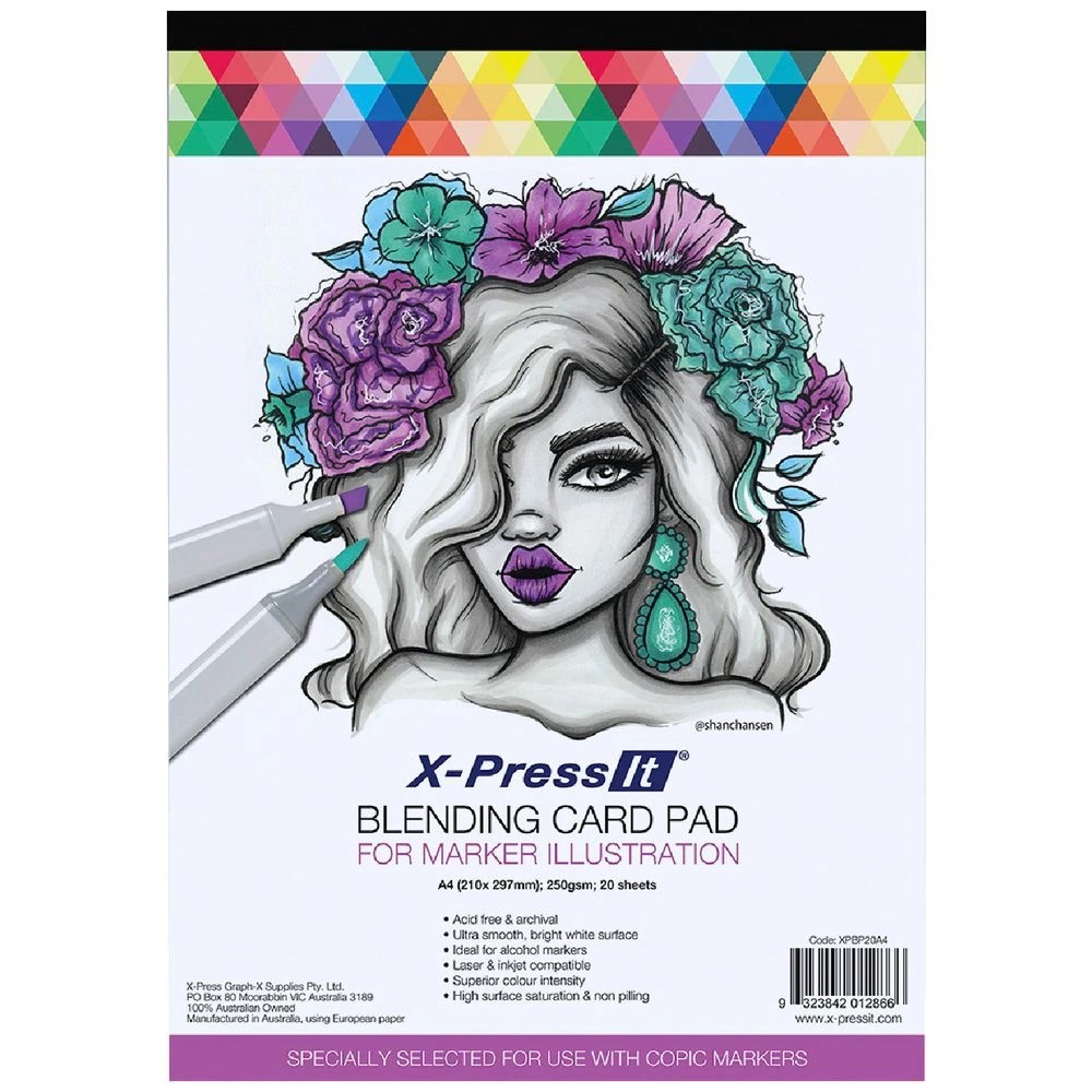 1 X-Press It A4 Blending Card Pad, 1 of 1