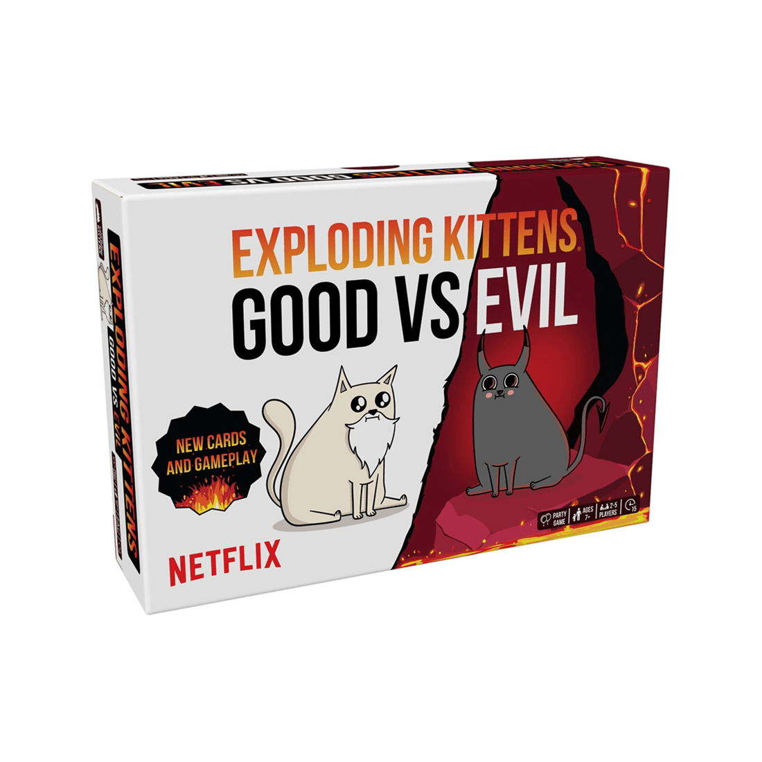 1 Exploding Kittens LLC Exploding Kittens Good VS Evil Card Game, 1 of 1